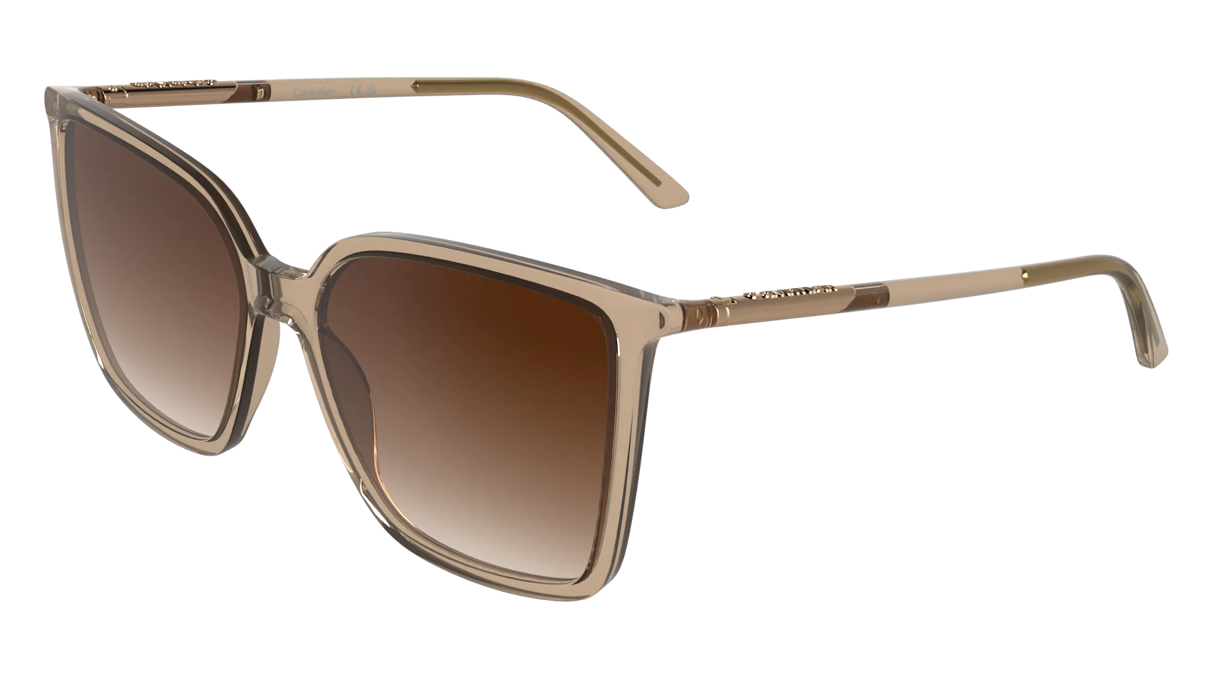 Calvin Klein CK26502S 272 Occhiali da sole Bio-iniettato Nude Rosso Farfalla Normale - immagine 1