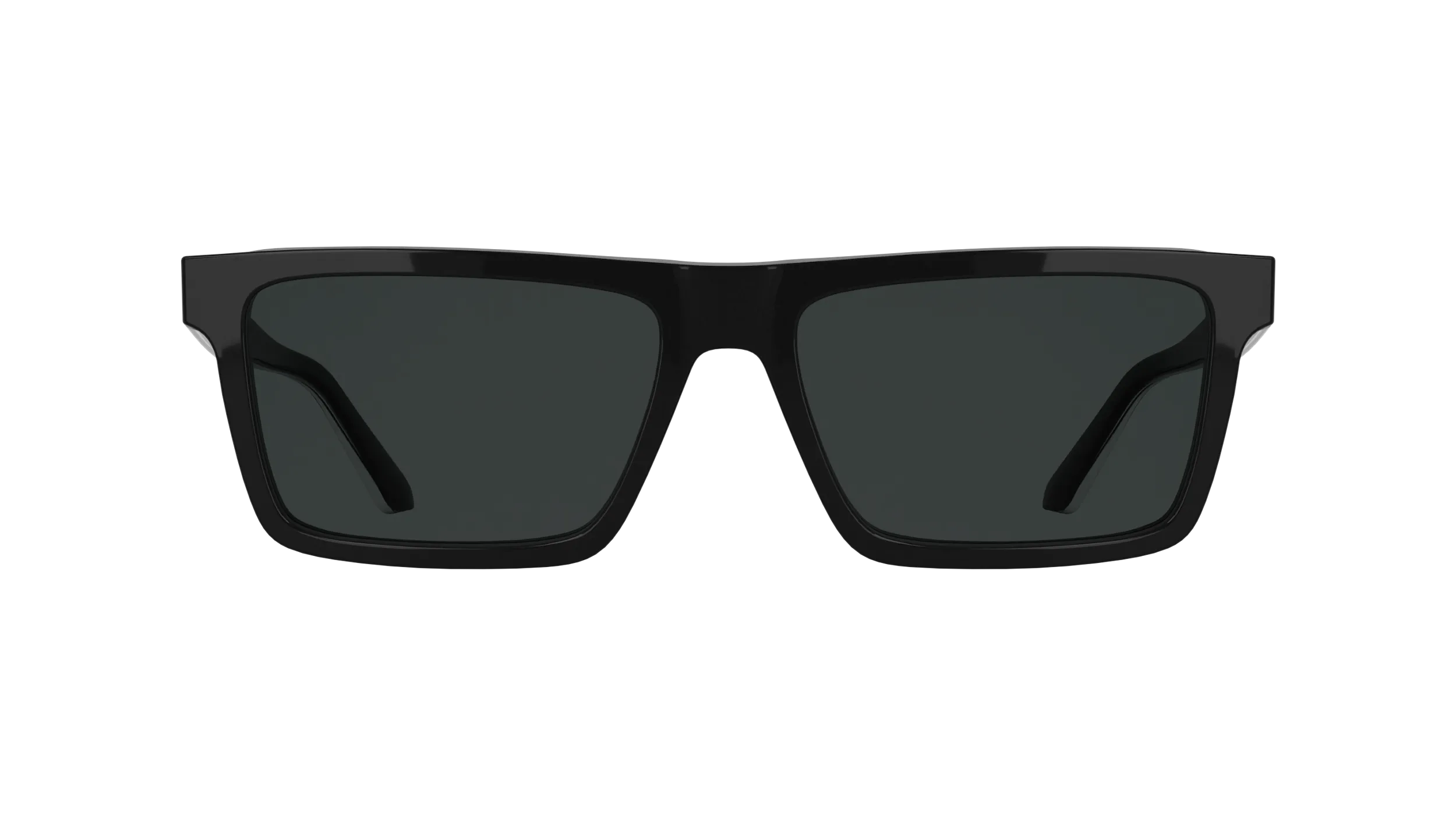 Calvin Klein CK26504S 001 Occhiali da sole Acetato Nero Fumo Squadrata Normale - immagine 2