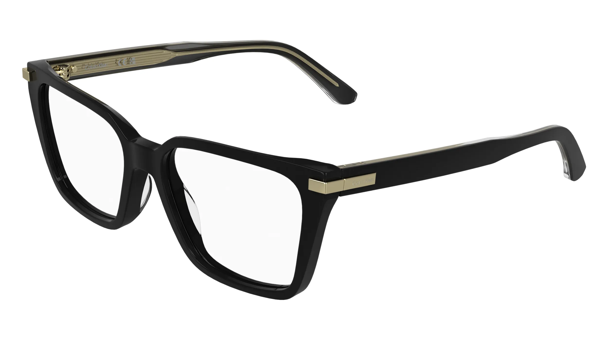 Calvin Klein CK26515 001 Montature da vista Acetato Nero Cat Eye Normale - immagine 1