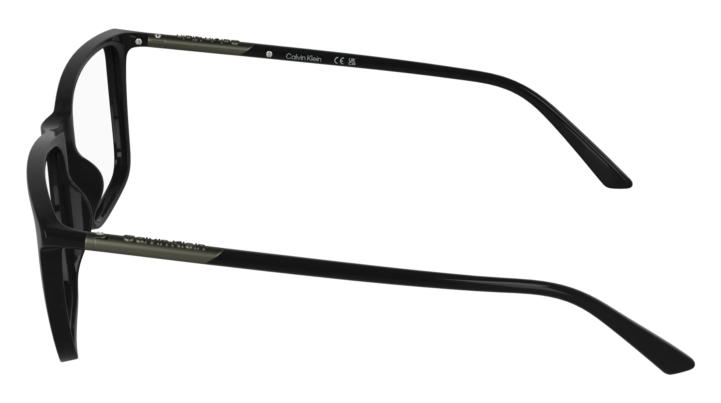 Calvin Klein CK26510 001 Montature da vista Bio-iniettato Nero Squadrata Normale - immagine 3