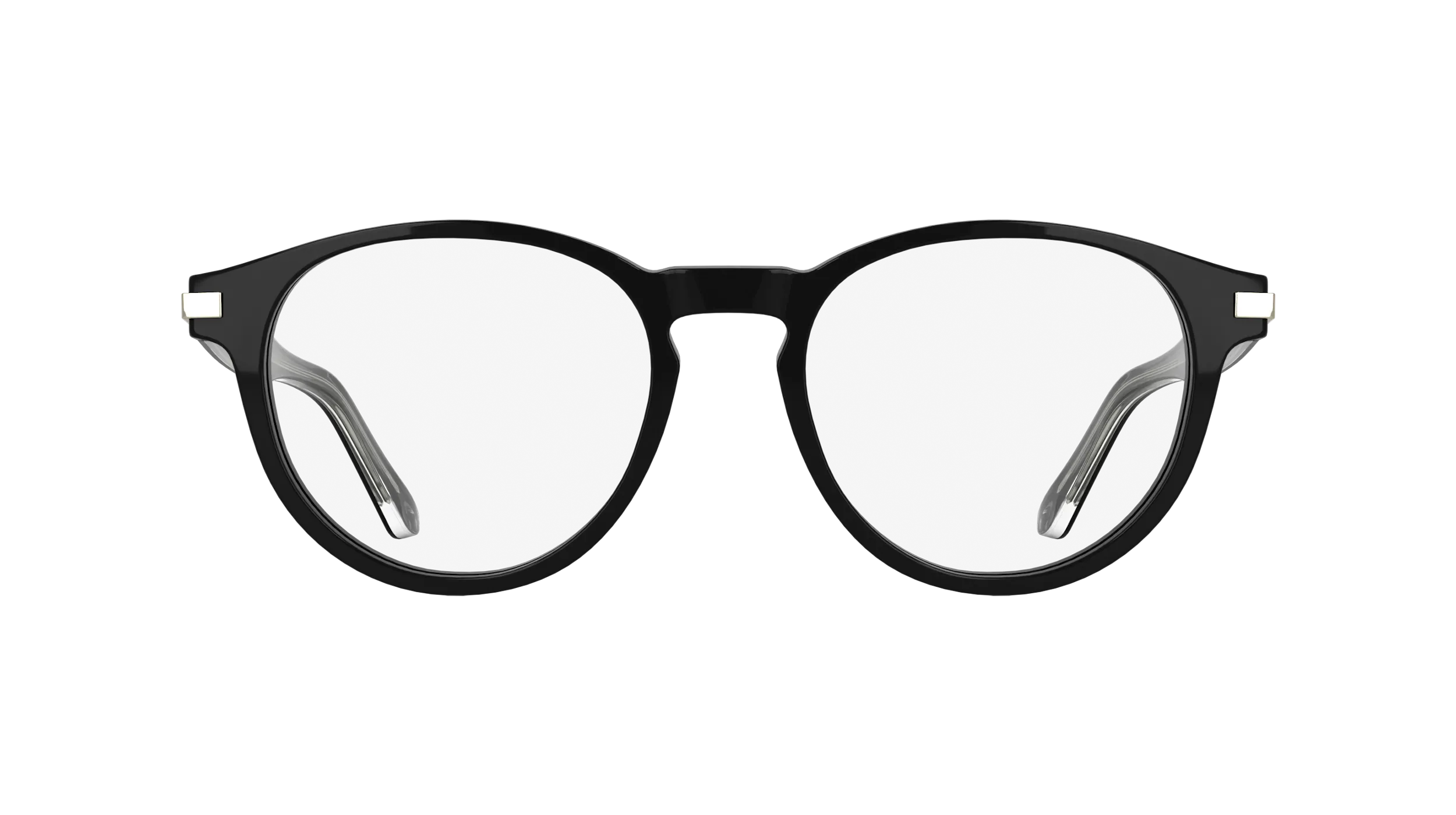 Calvin Klein CK26513 001 Montature da vista Acetato Nero Rotonda Normale - immagine 2