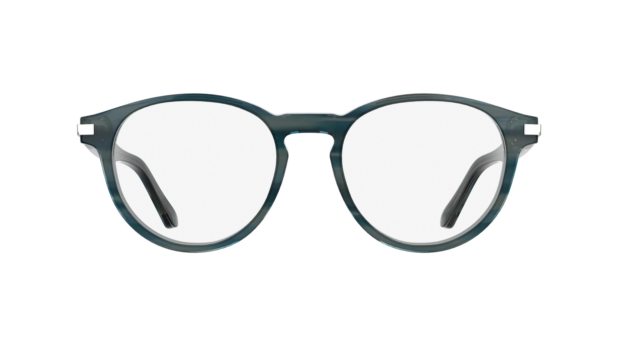 Calvin Klein CK26513 417 Montature da vista Acetato Blu Rotonda Normale - immagine 2