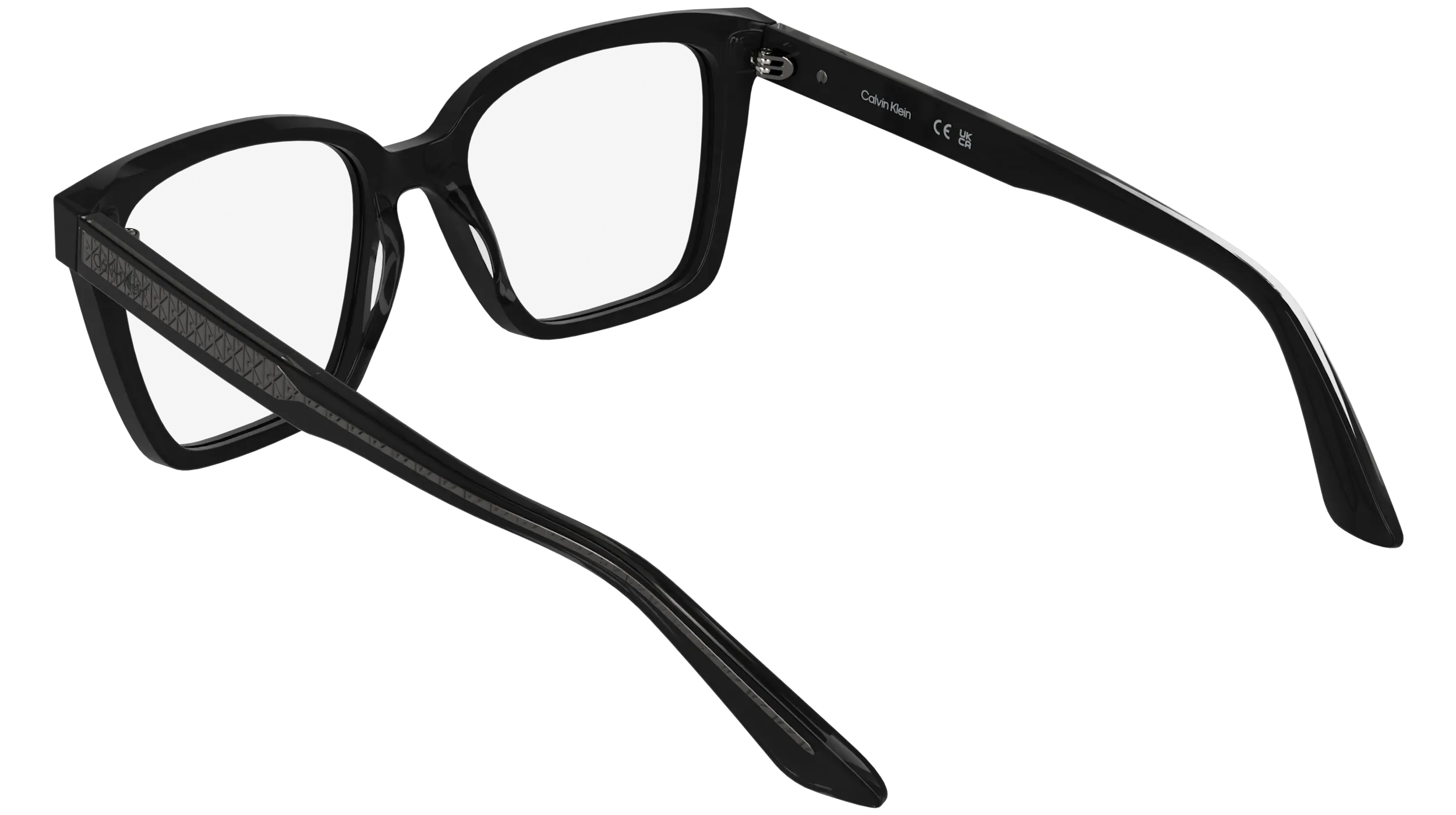 Calvin Klein CK26512 001 Montature da vista Acetato Nero Farfalla Normale - immagine 4
