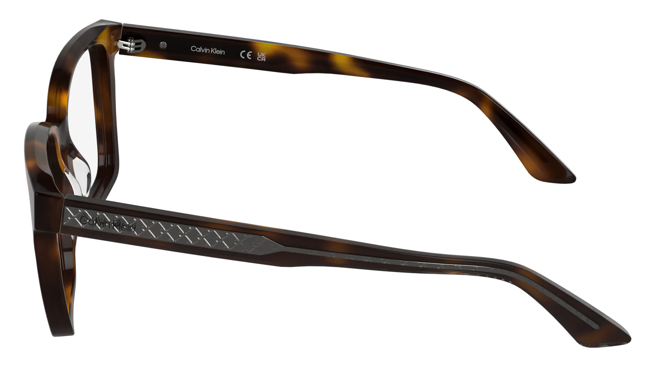 Calvin Klein CK26512 240 Montature da vista Acetato Havana Farfalla Normale - immagine 3