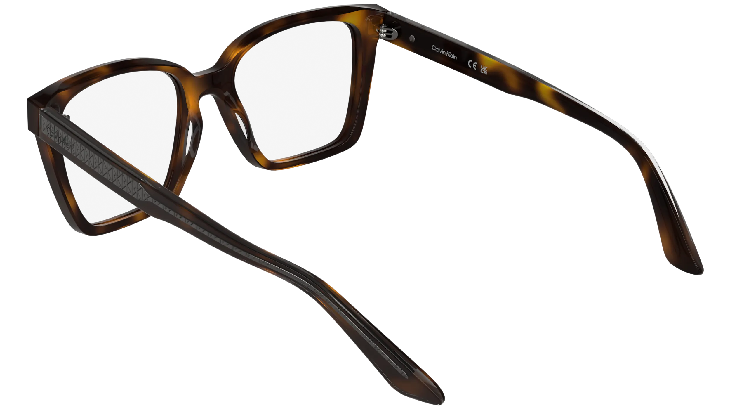 Calvin Klein CK26512 240 Montature da vista Acetato Havana Farfalla Normale - immagine 4
