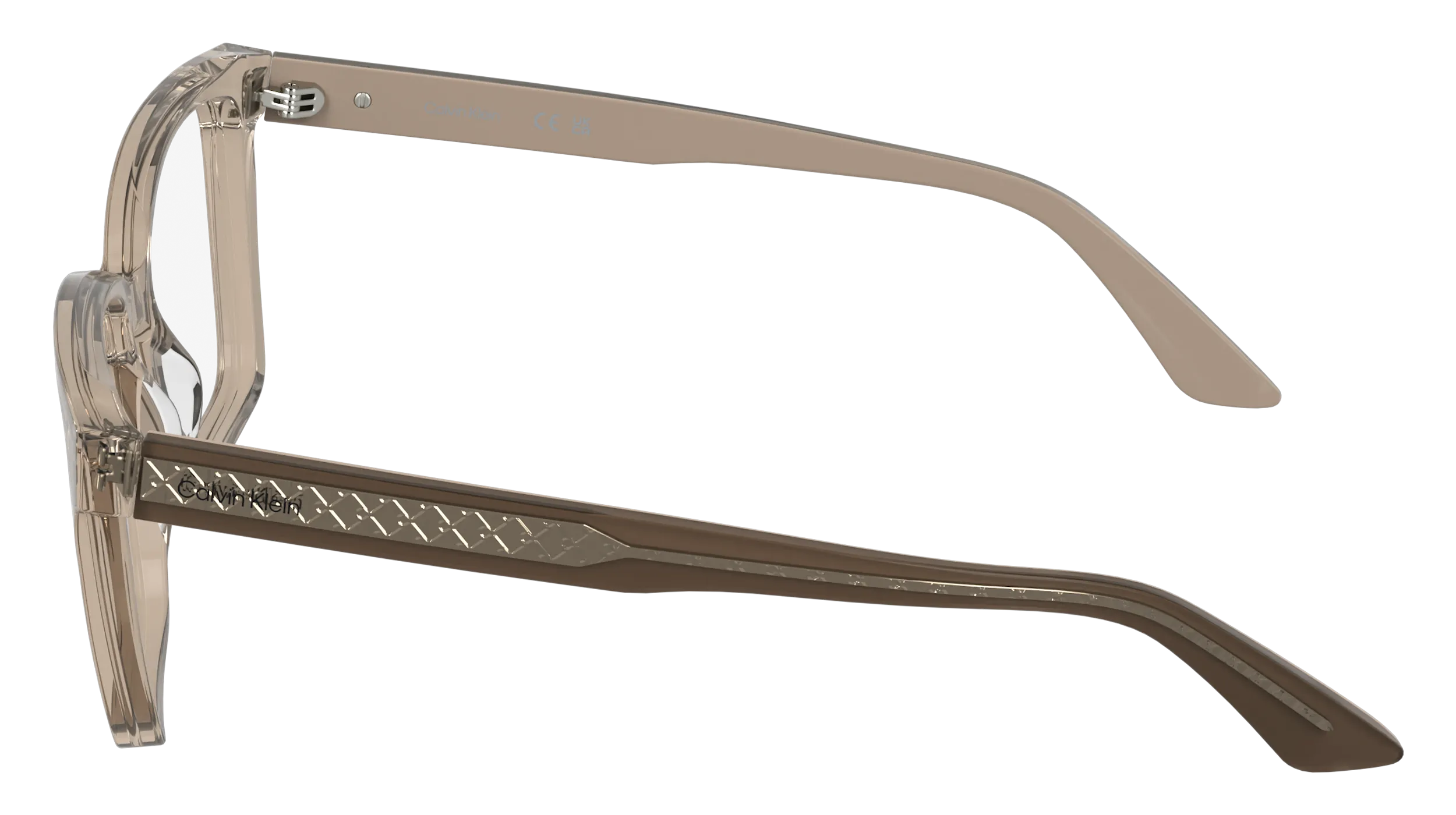 Calvin Klein CK26512 272 Montature da vista Acetato Nude Farfalla Normale - immagine 3