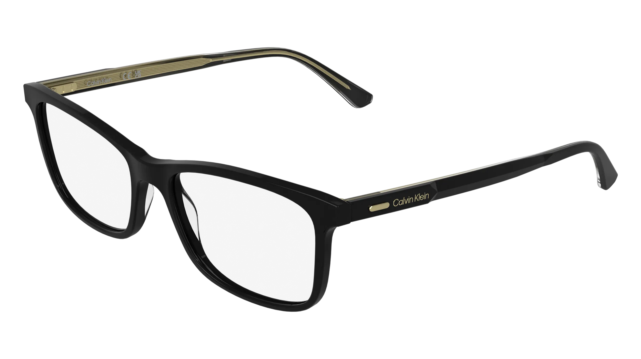 Calvin Klein CK26516 001 Montature da vista Acetato Nero Squadrata Normale - immagine 1