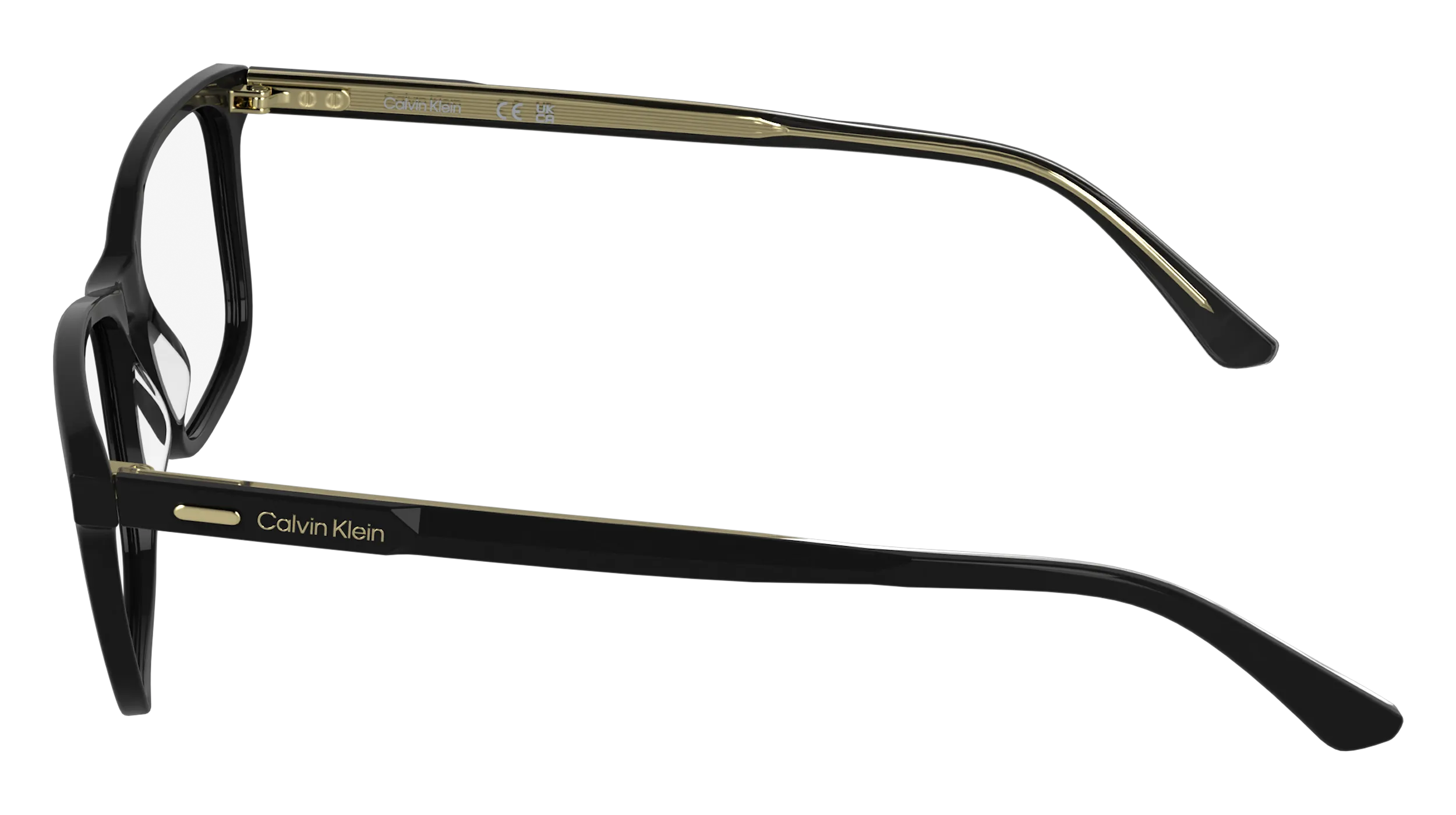 Calvin Klein CK26516 001 Montature da vista Acetato Nero Squadrata Normale - immagine 3