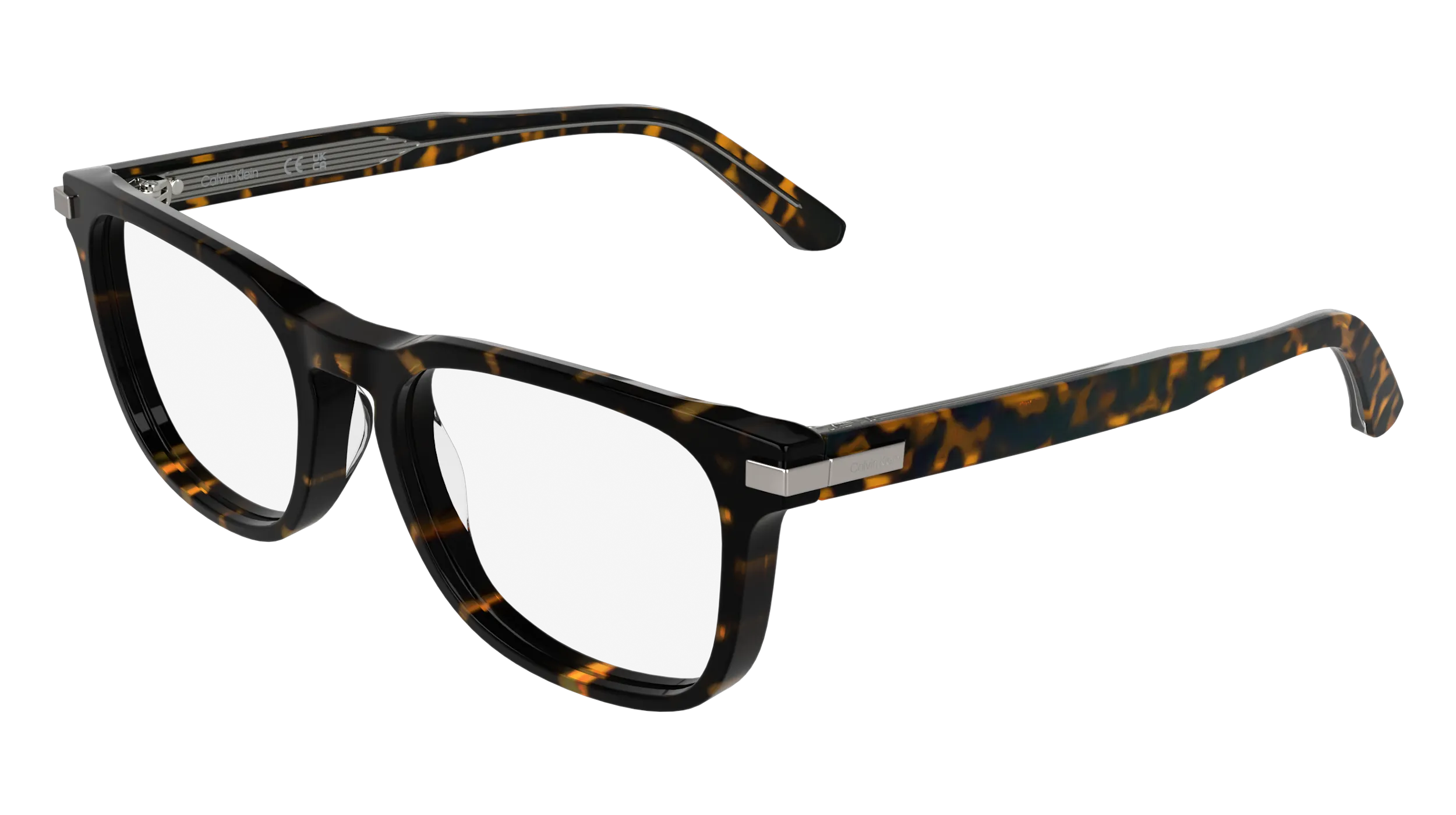 Calvin Klein CK26514 235 Montature da vista Acetato Havana Squadrata Normale - immagine 1