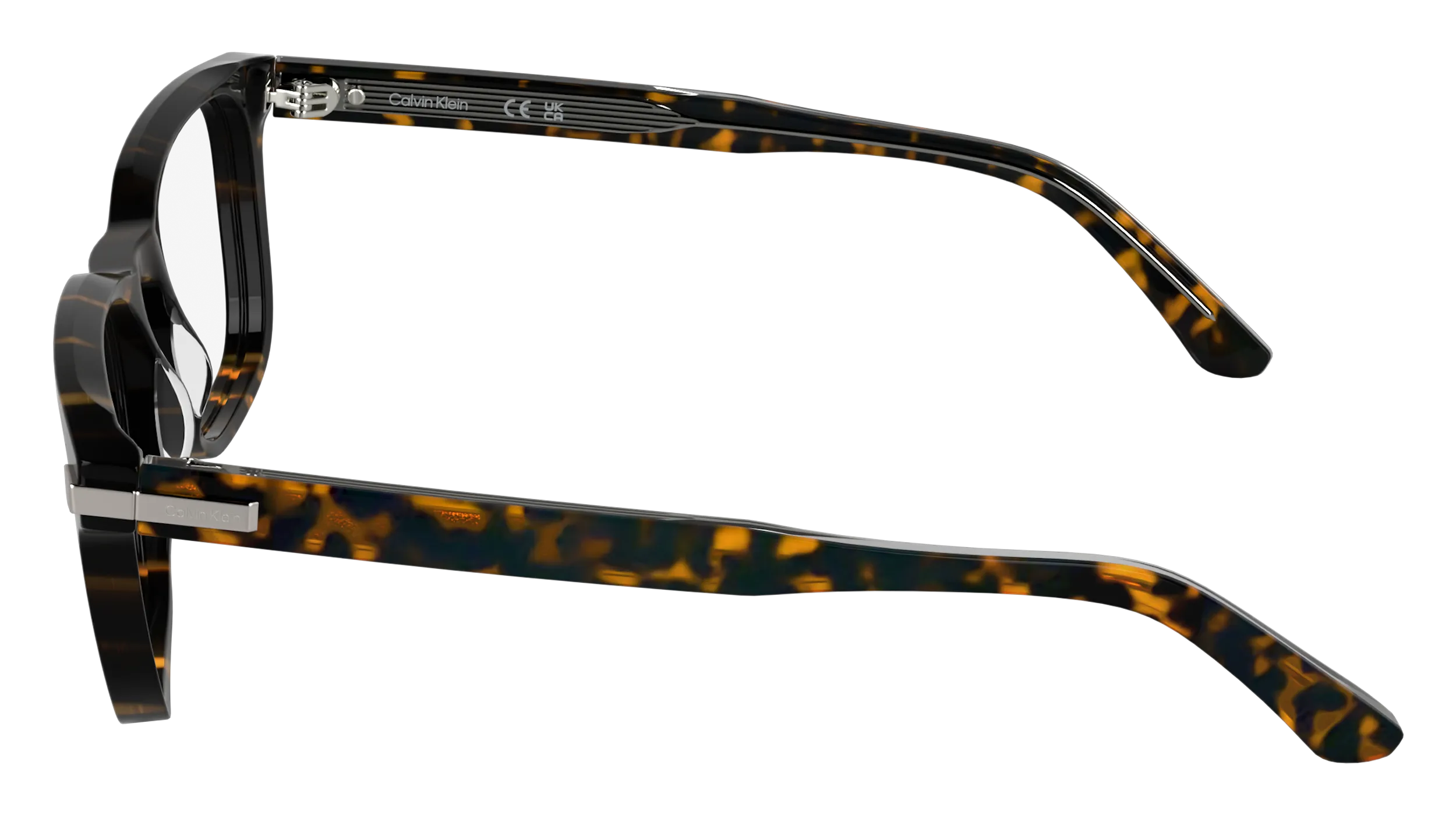 Calvin Klein CK26514 235 Montature da vista Acetato Havana Squadrata Normale - immagine 3