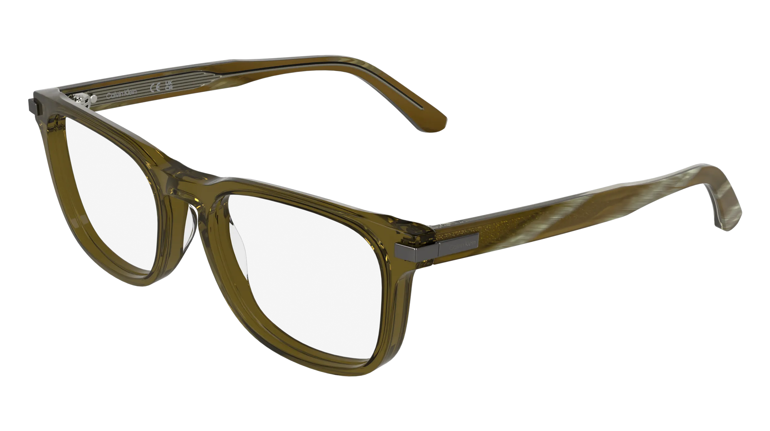 Calvin Klein CK26514 310 Montature da vista Acetato Verde Squadrata Normale - immagine 1