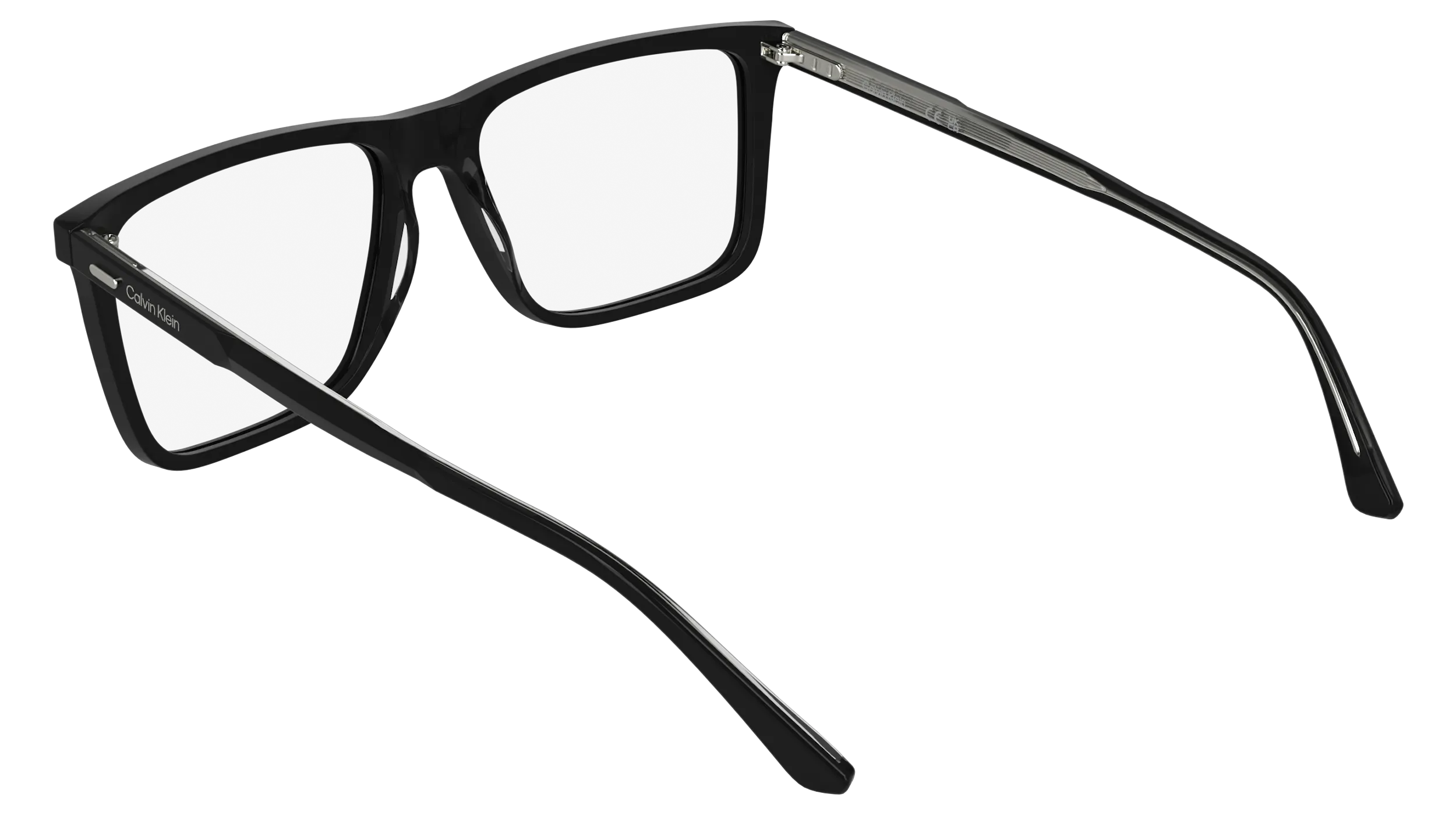 Calvin Klein CK26517 001 Montature da vista Acetato Nero Squadrata Normale - immagine 4