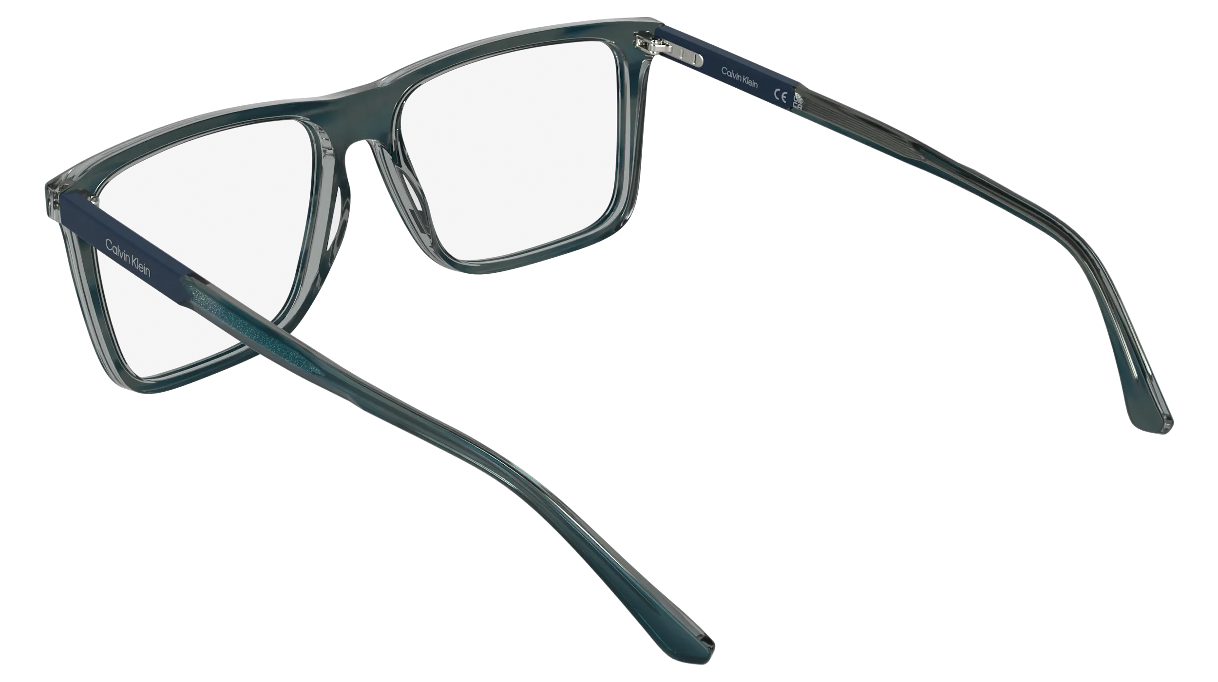 Calvin Klein CK26517 432 Montature da vista Acetato Petrolio Squadrata Normale - immagine 4