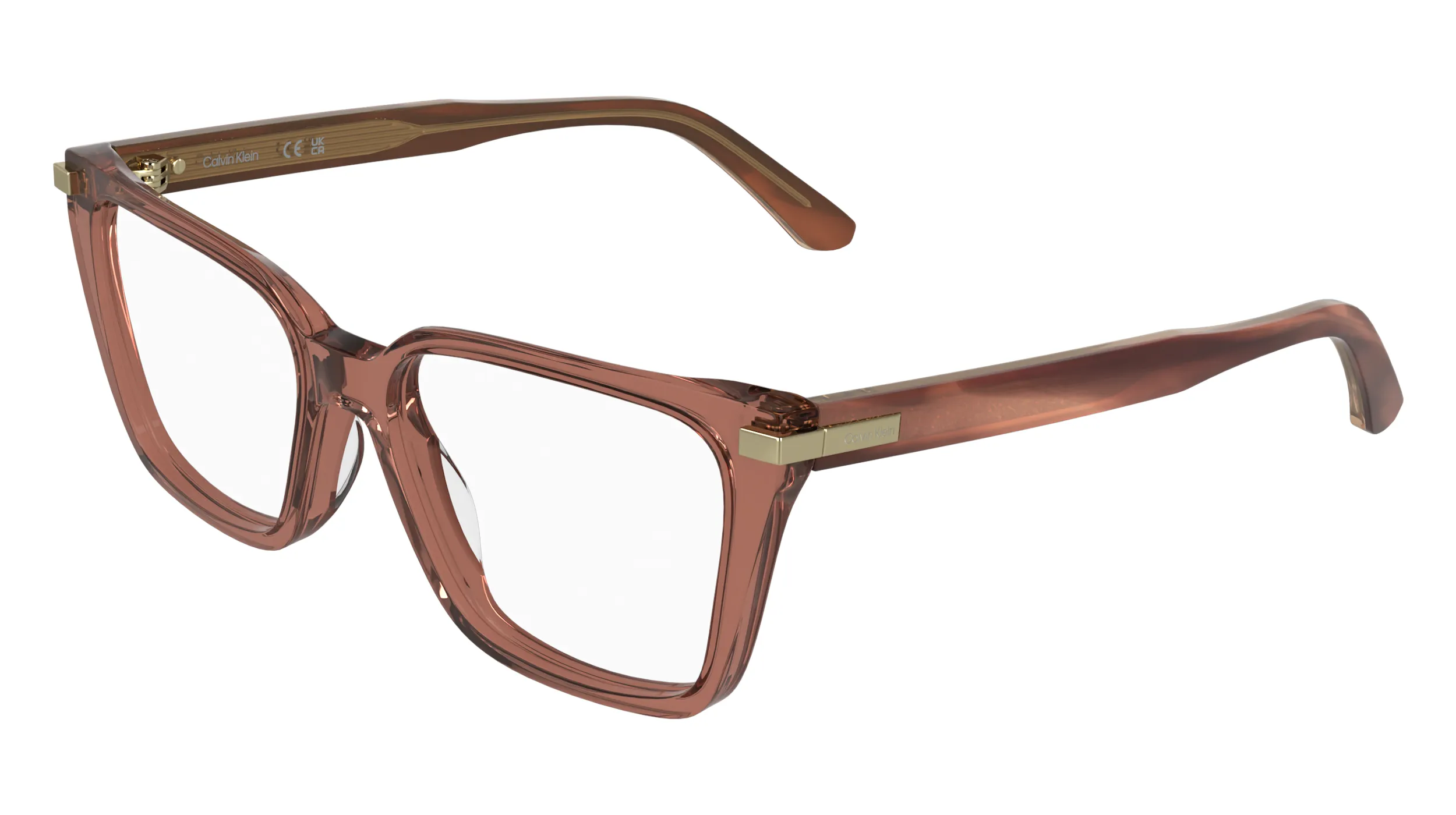 Calvin Klein CK26515 618 Montature da vista Acetato Rosso Cat Eye Normale - immagine 1