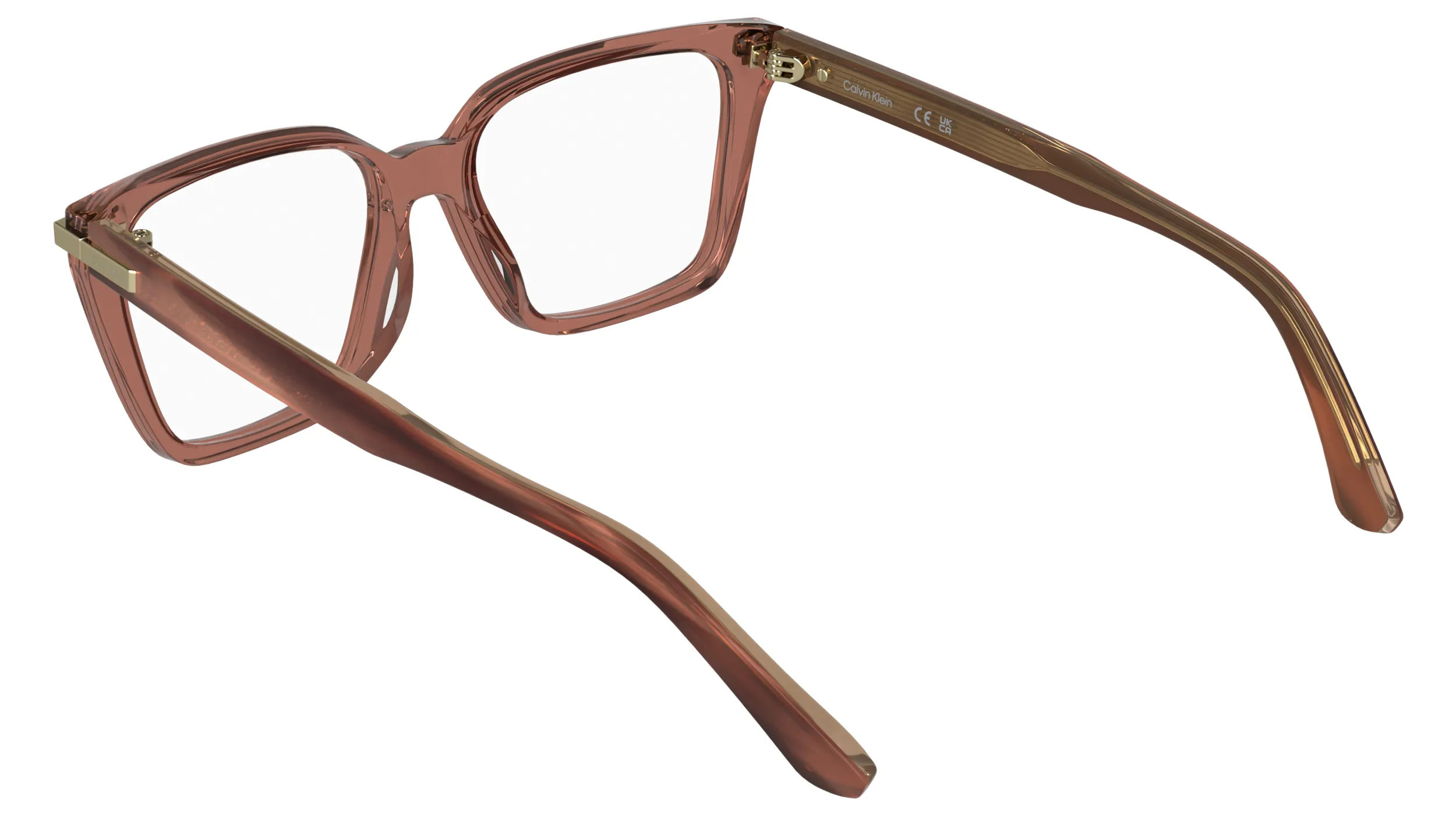 Calvin Klein CK26515 618 Montature da vista Acetato Rosso Cat Eye Normale - immagine 4