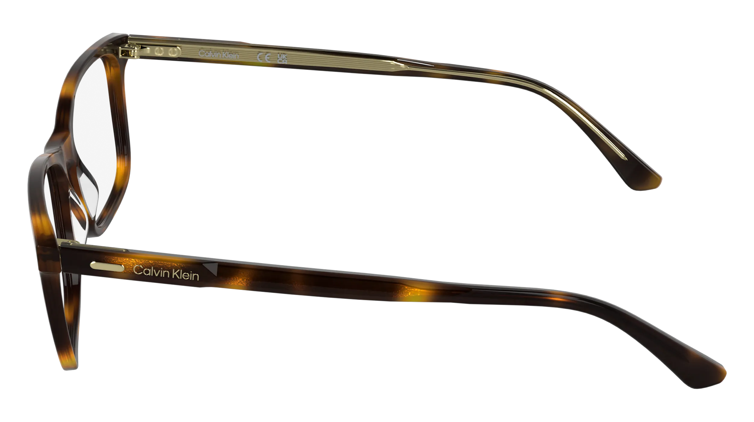 Calvin Klein CK26516 240 Montature da vista Acetato Havana Squadrata Normale - immagine 3