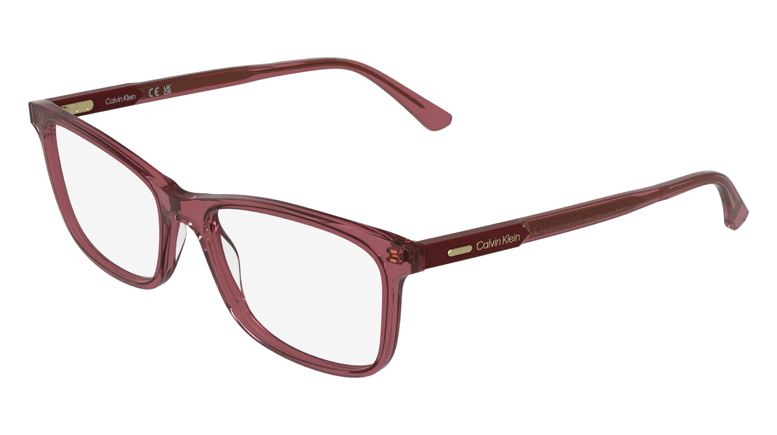 Calvin Klein CK26516 605 Montature da vista Acetato Bordeaux Squadrata Normale - immagine 1