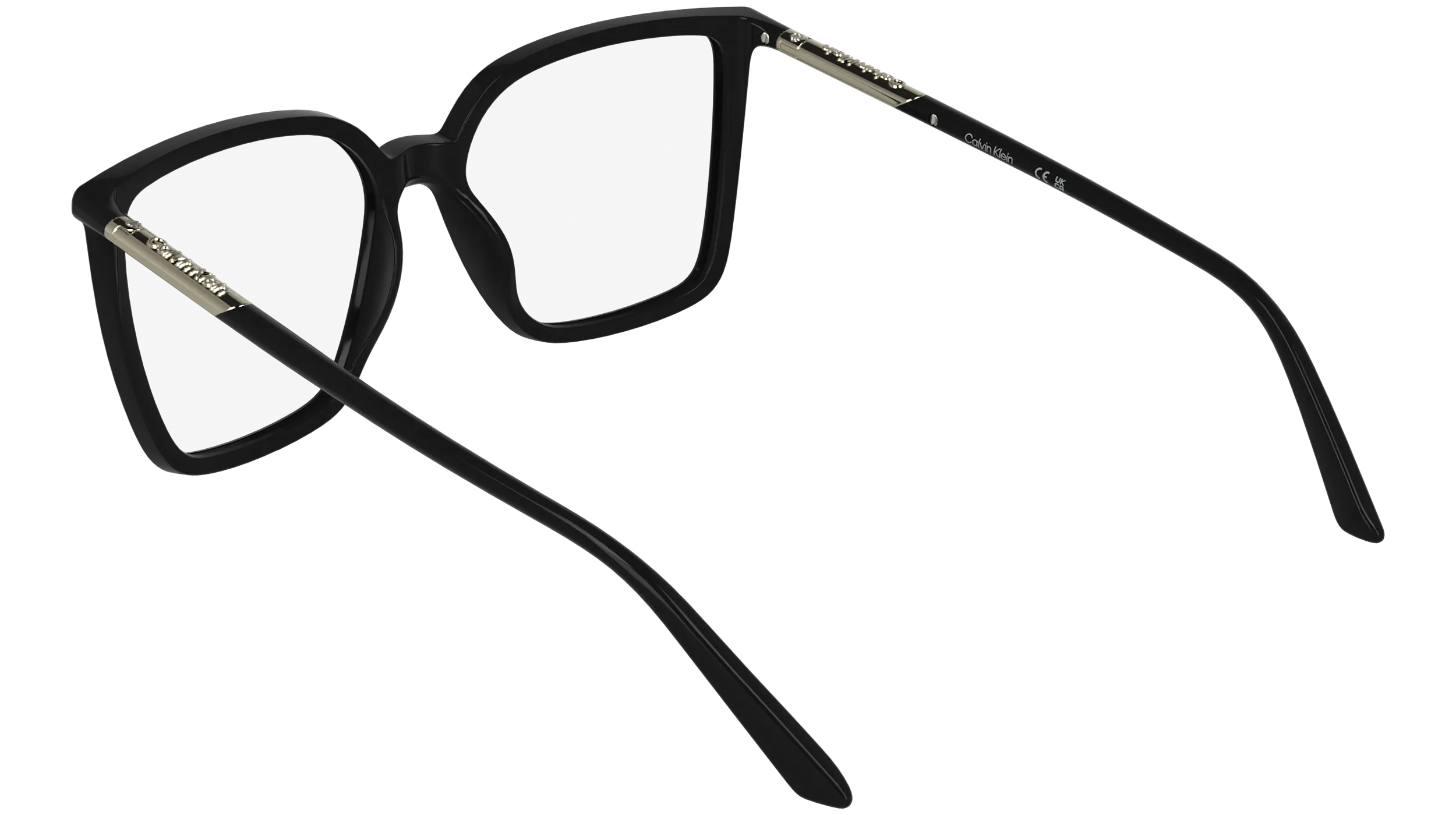 Calvin Klein CK26518 001 Montature da vista Bio-iniettato Nero Farfalla Normale - immagine 4