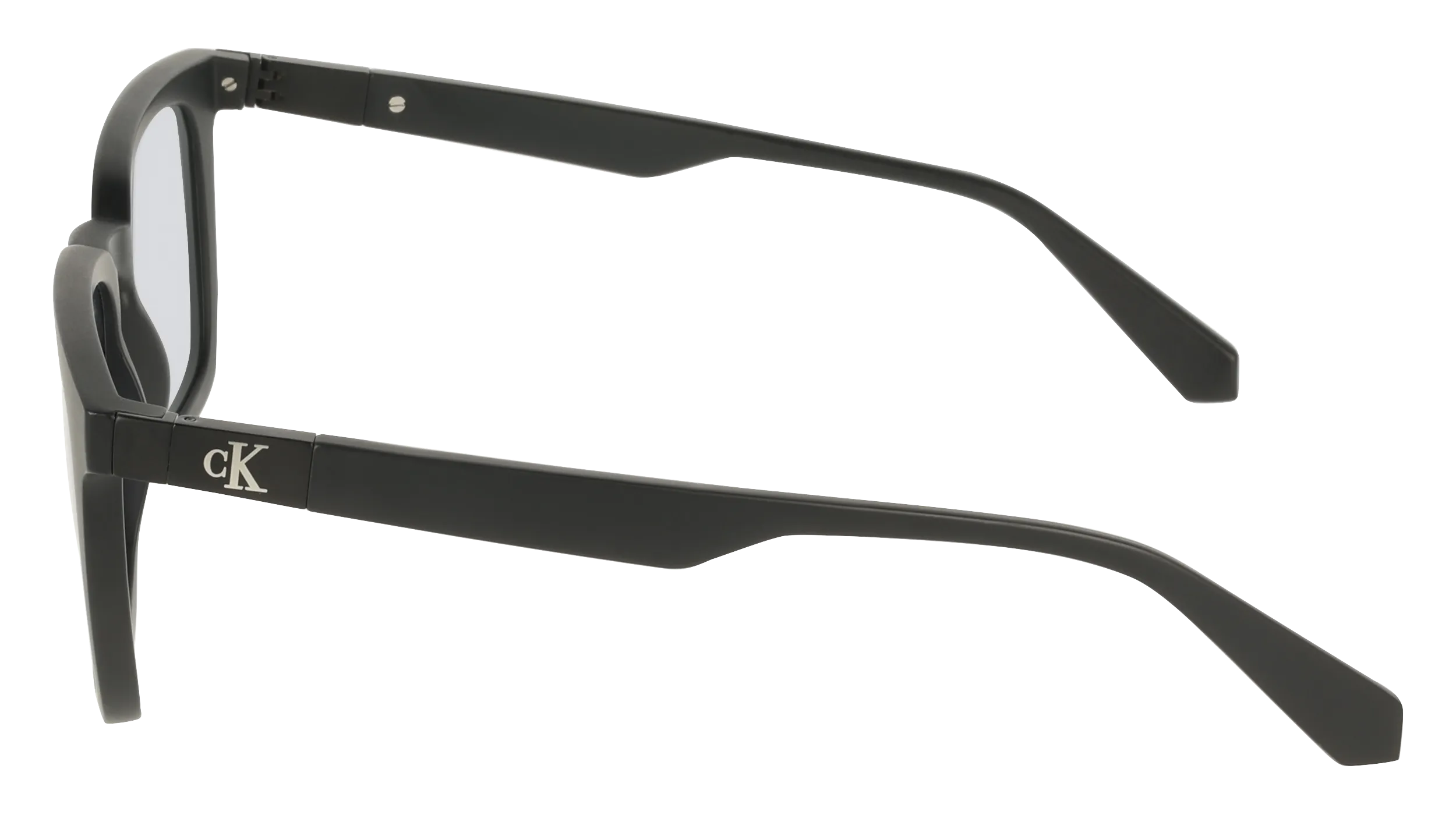 Calvin Klein CKJ26603S 002 Occhiali da sole Bio-iniettato Nero Grigio Squadrata Normale - immagine 3