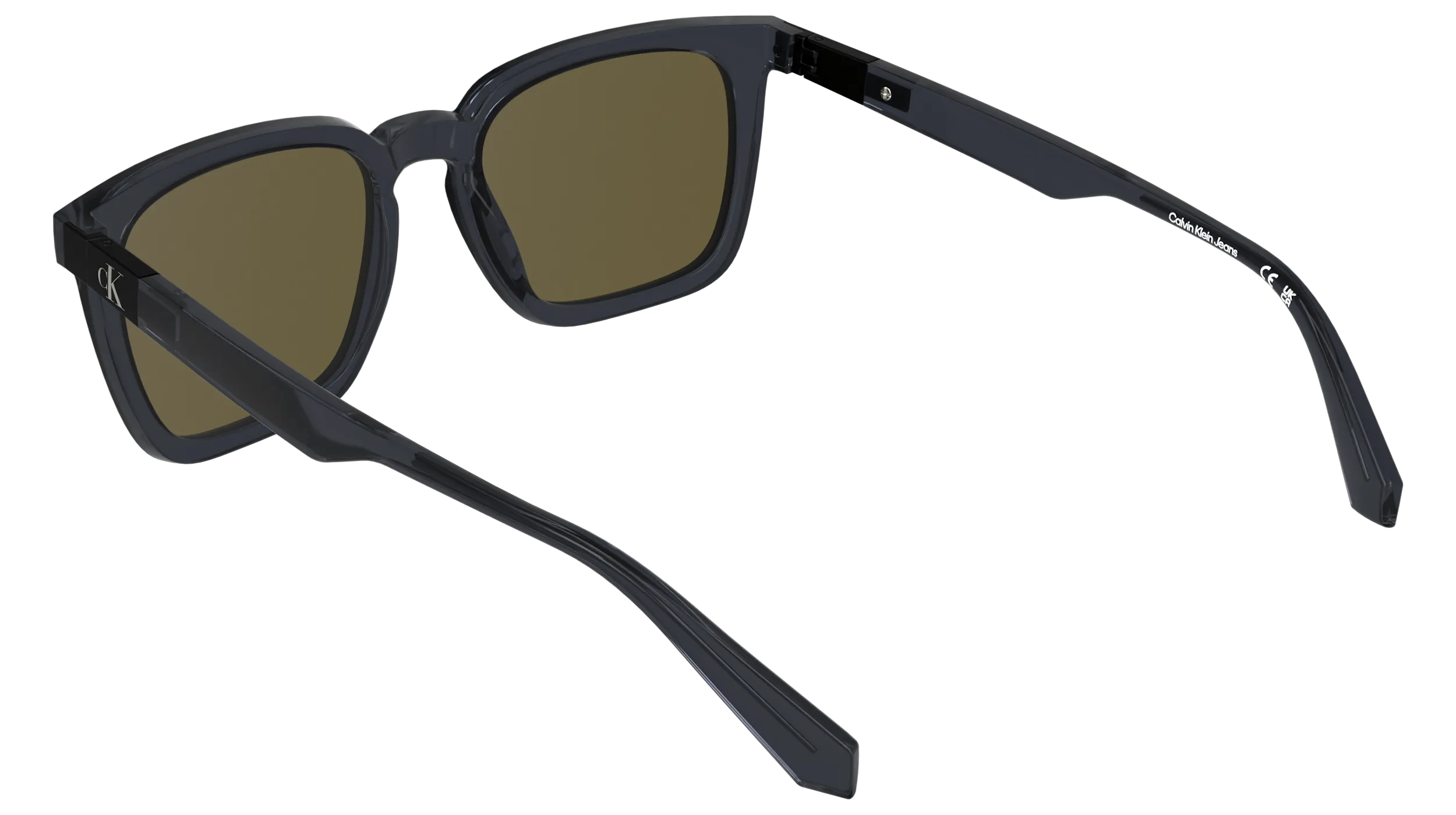 Calvin Klein CKJ26603S 050 Occhiali da sole Bio-iniettato Grigio Marrone Squadrata Normale - immagine 4