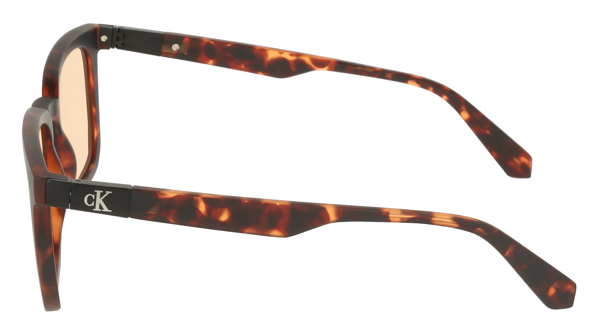 Calvin Klein CKJ26603S 243 Occhiali da sole Bio-iniettato Havana Arancione Squadrata Normale - immagine 3