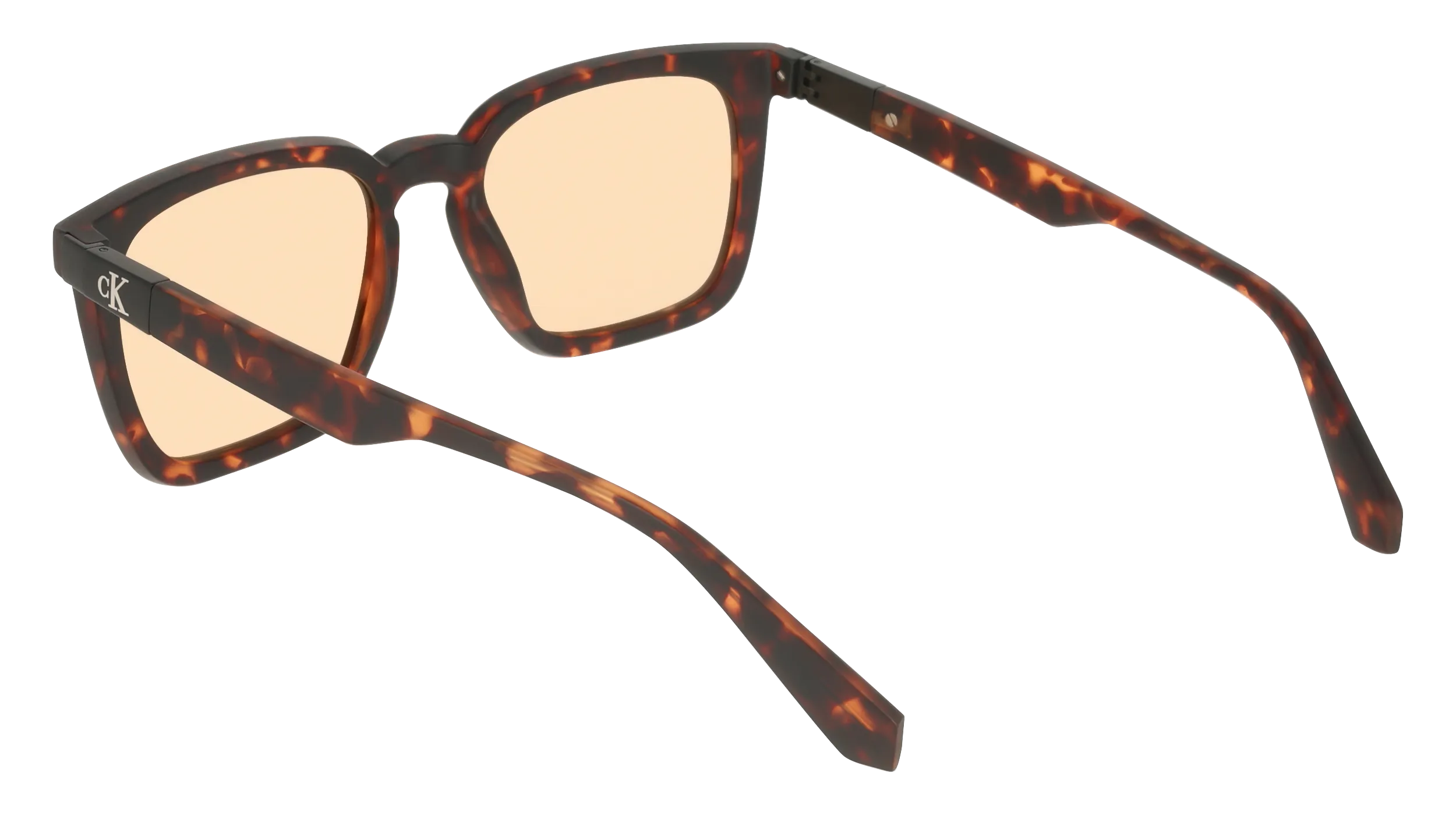 Calvin Klein CKJ26603S 243 Occhiali da sole Bio-iniettato Havana Arancione Squadrata Normale - immagine 4