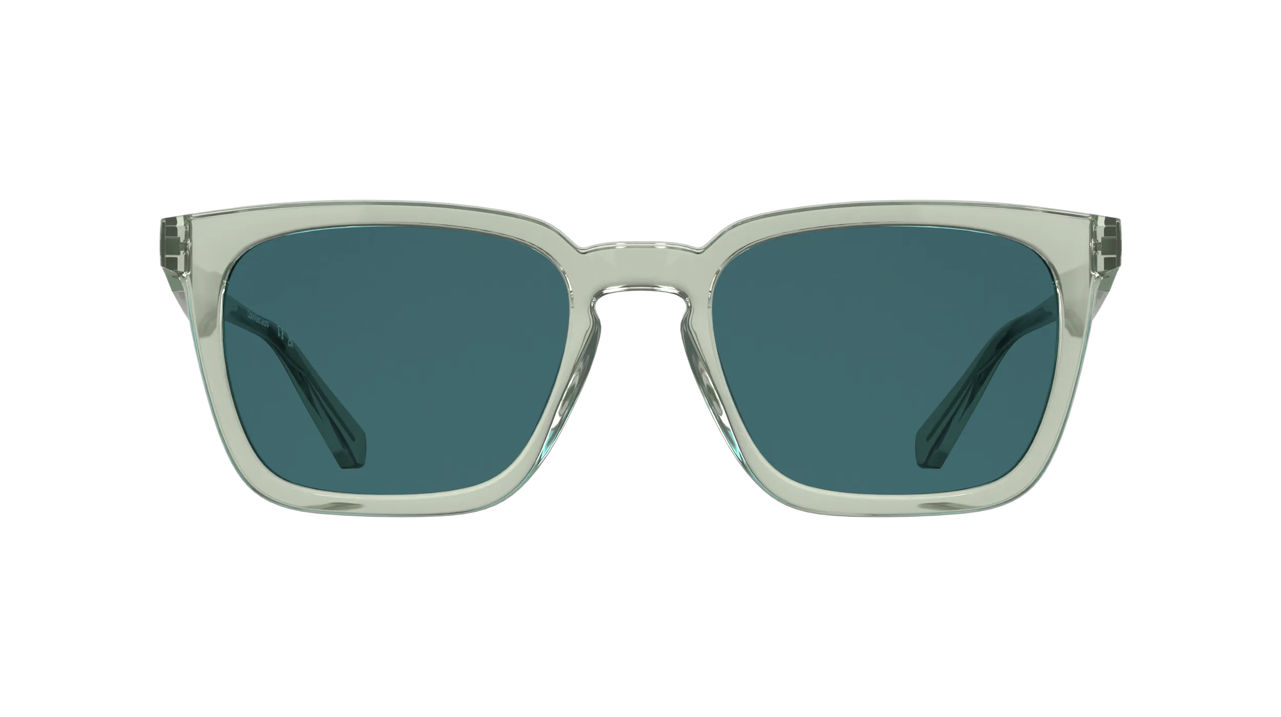 Calvin Klein CKJ26603S 302 Occhiali da sole Bio-iniettato Verde Blu Squadrata Normale - immagine 2