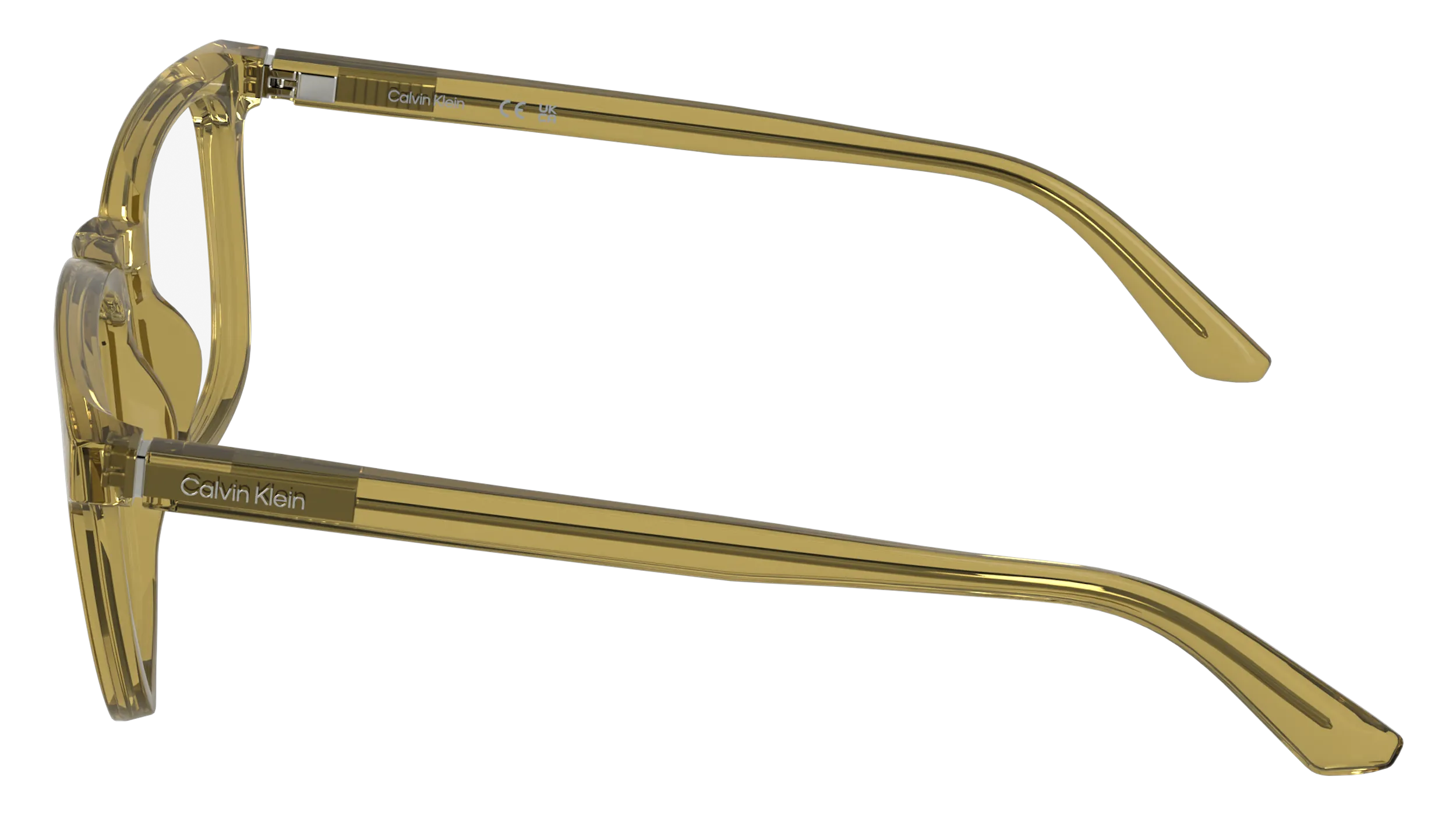 Calvin Klein CK26519 210 Montature da vista Bio-iniettato Giallo Squadrata Normale - immagine 3