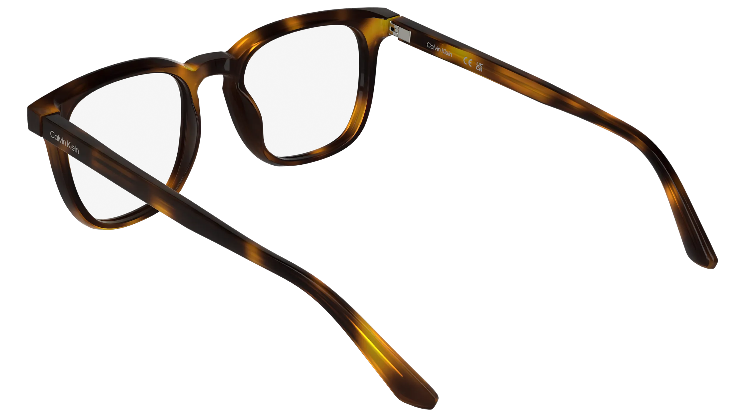 Calvin Klein CK26519 240 Montature da vista Bio-iniettato Havana Squadrata Normale - immagine 4