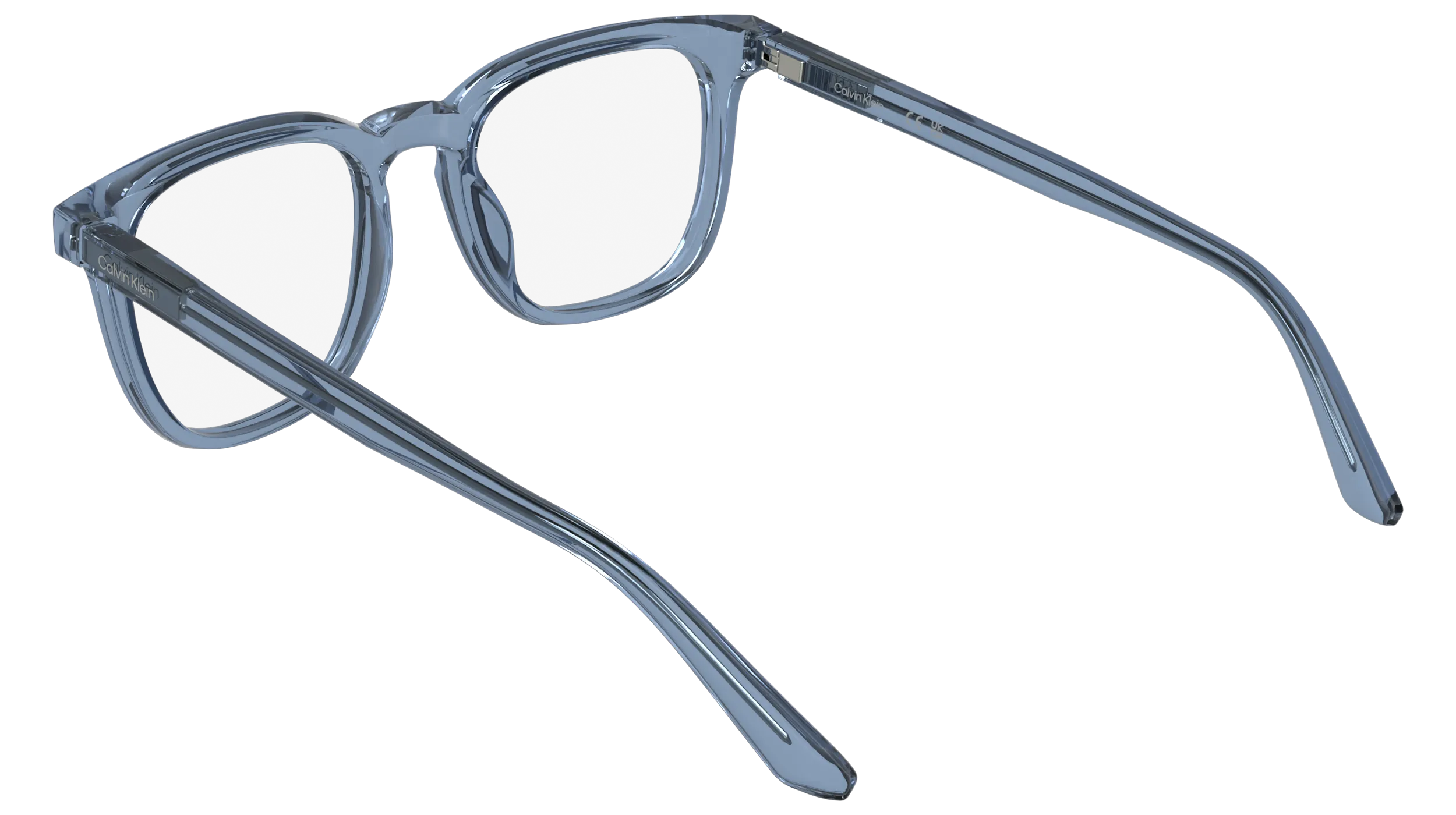Calvin Klein CK26519 400 Montature da vista Bio-iniettato Blu Squadrata Normale - immagine 4
