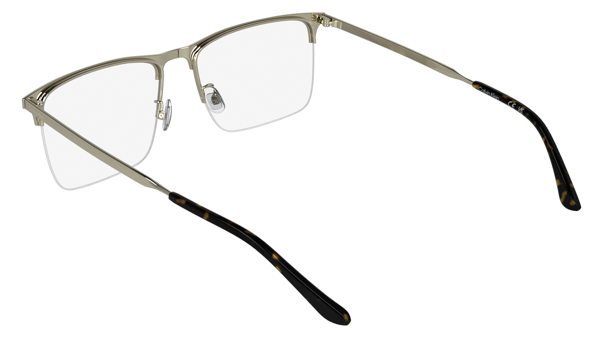 Calvin Klein CK26104 330 Montature da vista Metallo Verde Squadrata Normale - immagine 4