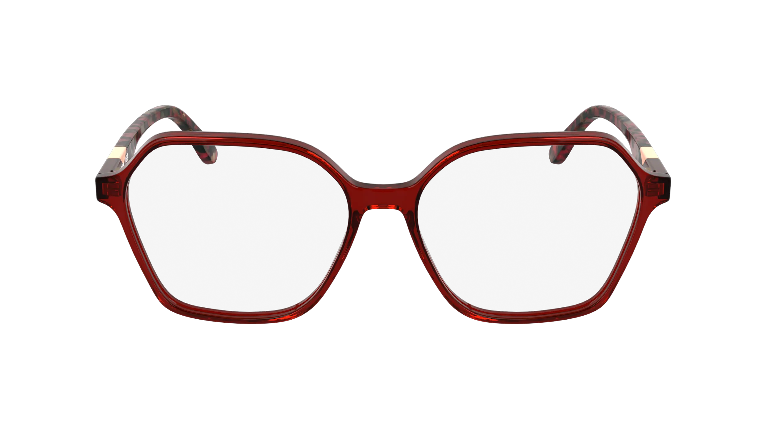 Lacoste L2988 615 Montature da vista Acetato Rosso Squadrata Normale - immagine 2