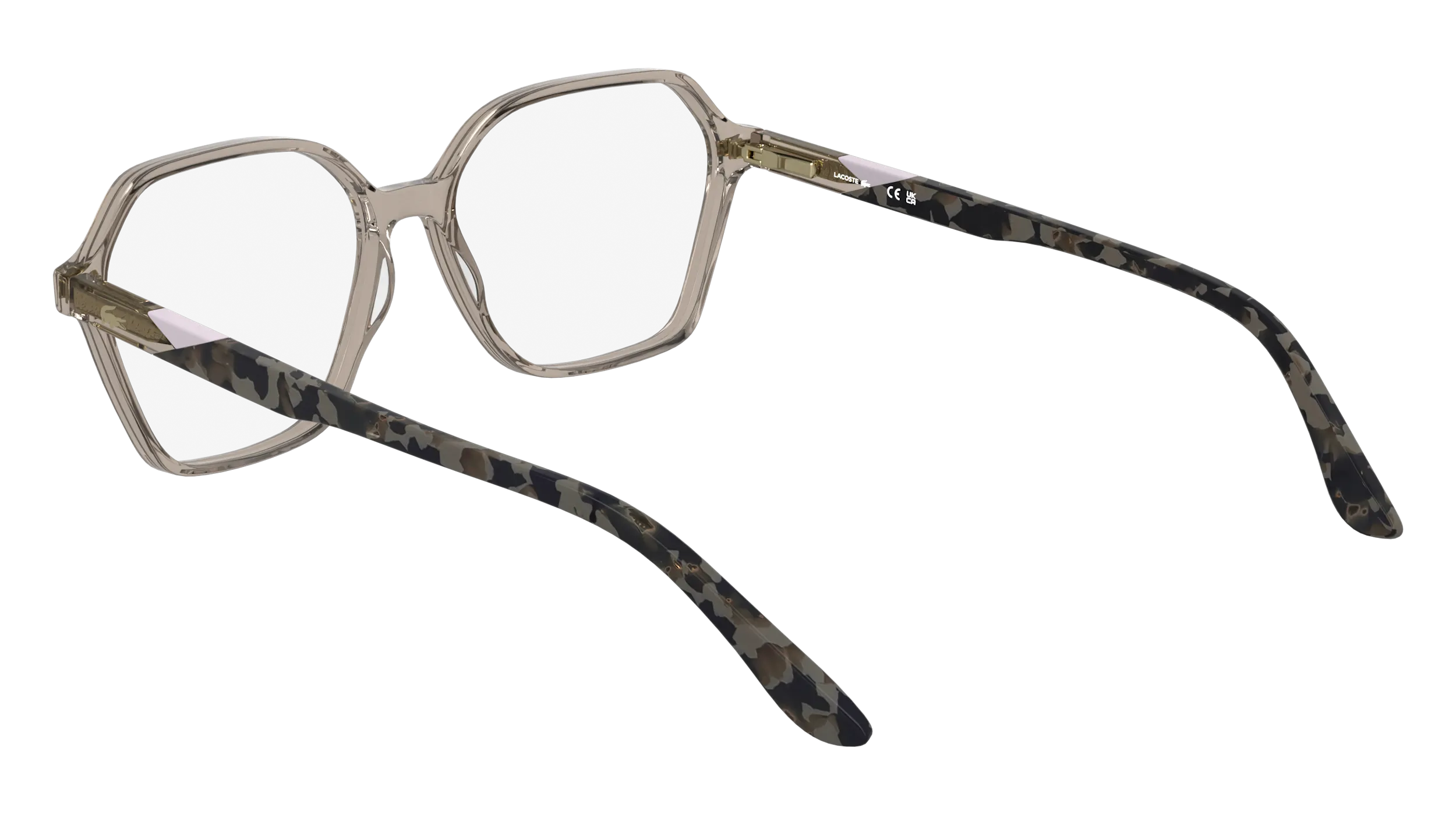 Lacoste L2988 663 Montature da vista Acetato Rosa Squadrata Normale - immagine 4