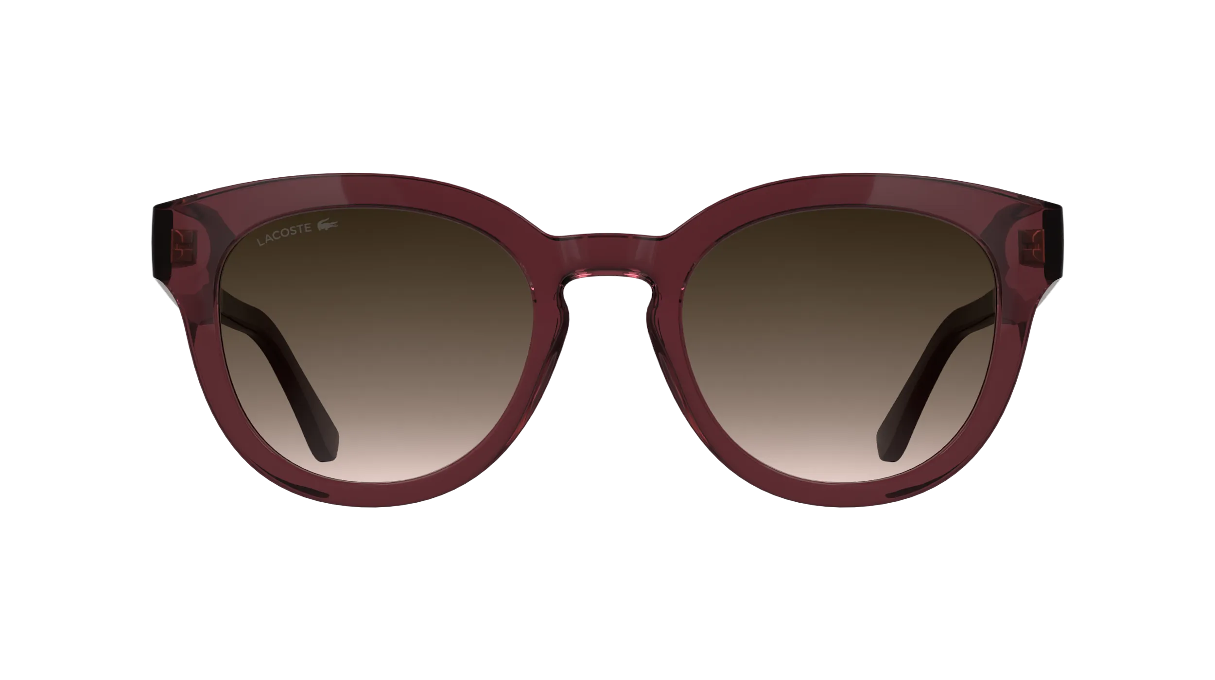 Lacoste L6070S 601 Occhiali da sole Bio-iniettato Bordeaux Squadrata Normale - immagine 2