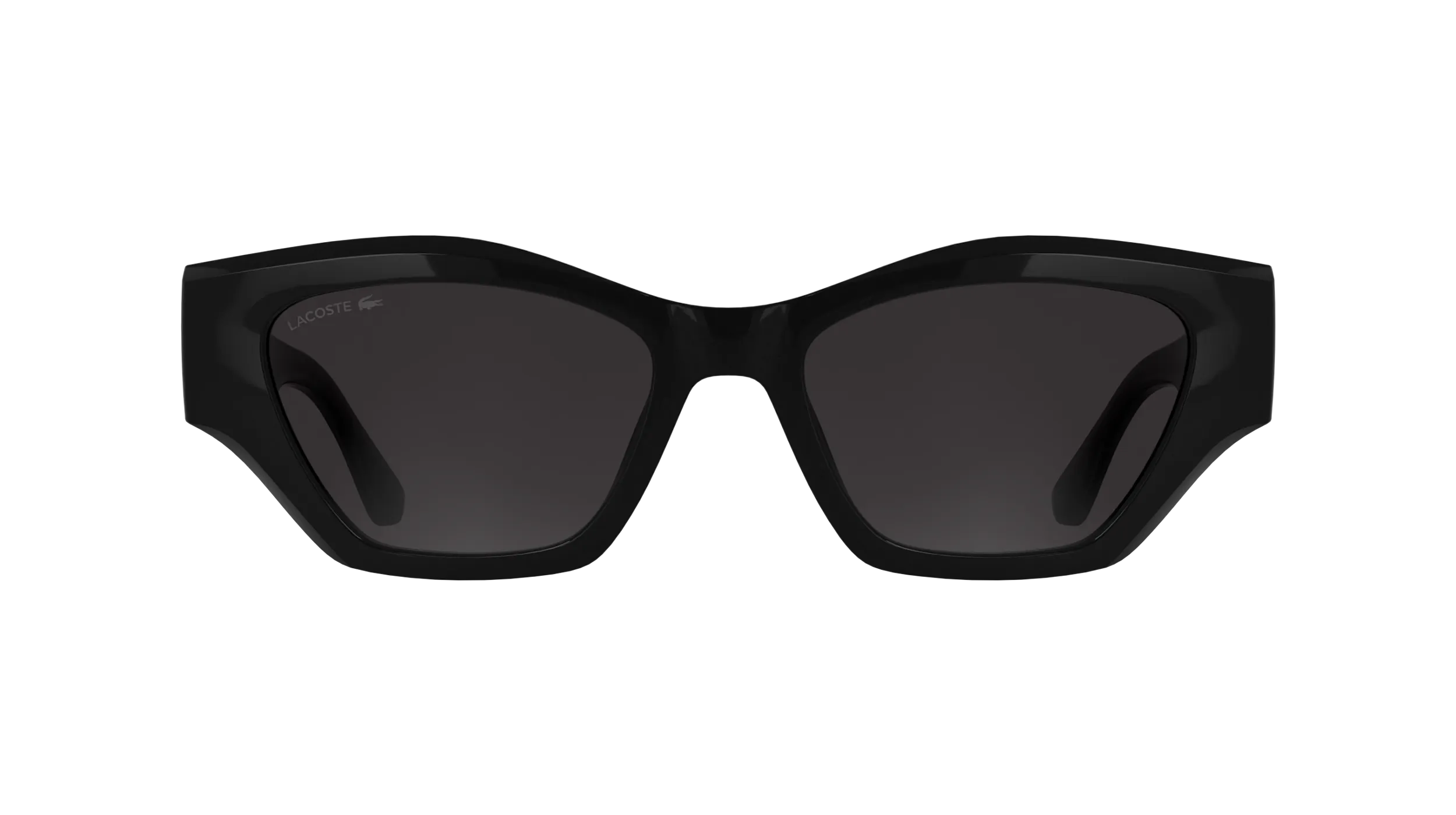 Lacoste L6072S 001 Occhiali da sole Bio-iniettato Nero Grigio Squadrata Normale - immagine 2