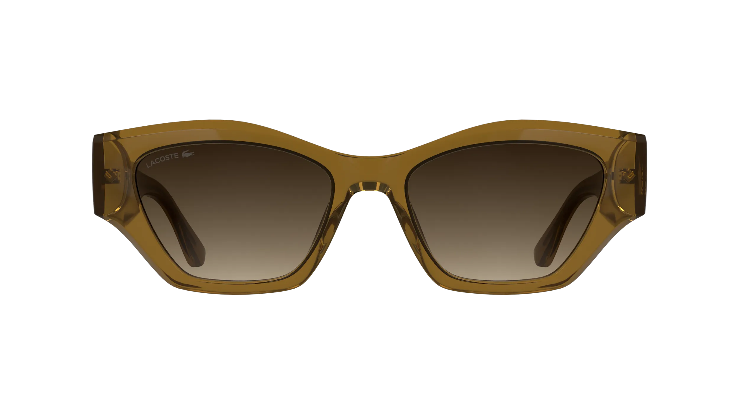 Lacoste L6072S 214 Occhiali da sole Bio-iniettato Marrone Marrone Squadrata Normale - immagine 2