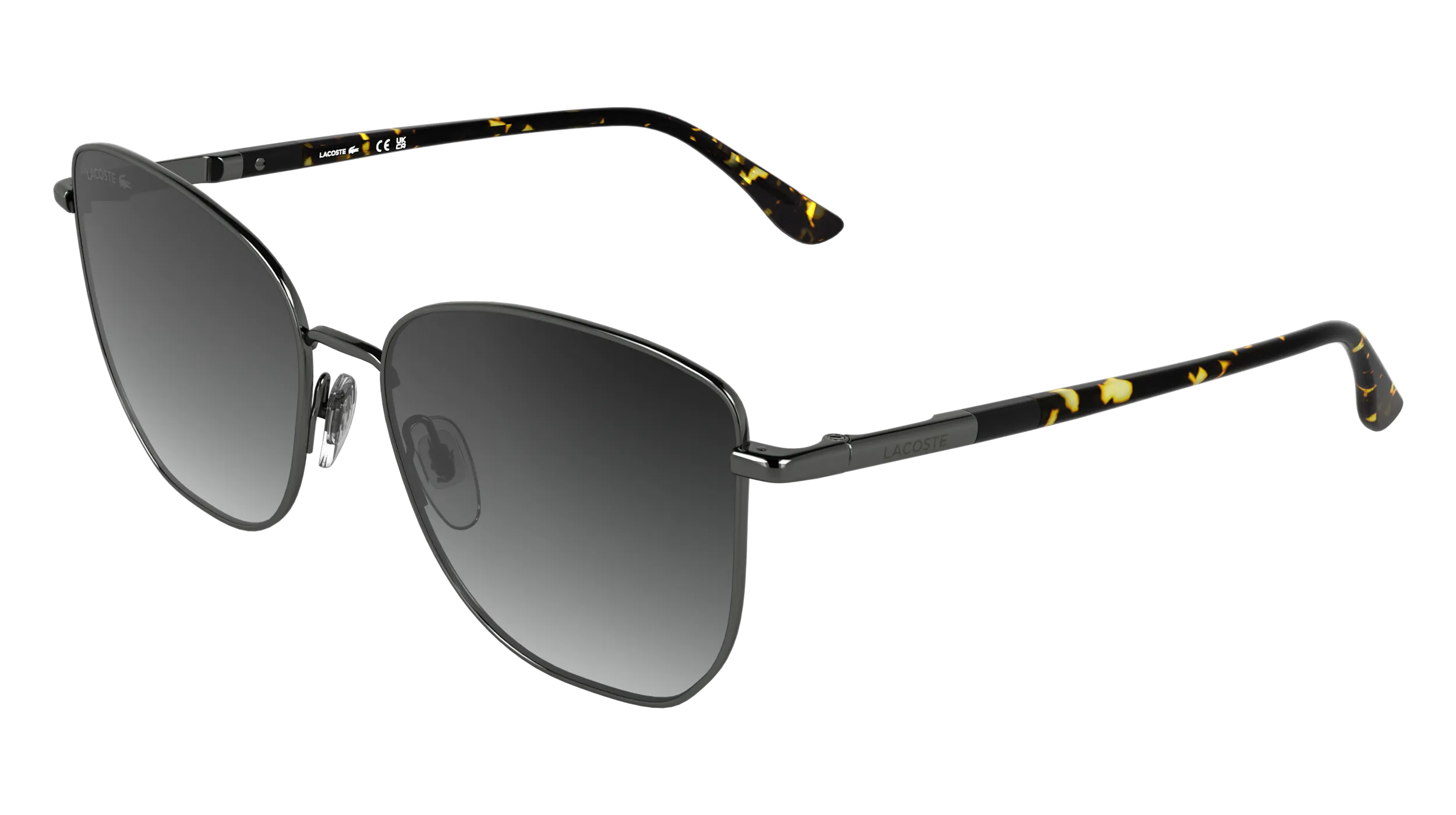 Lacoste L276S 039 Occhiali da sole Metallo Canna di fucile Pilot Normale - immagine 1