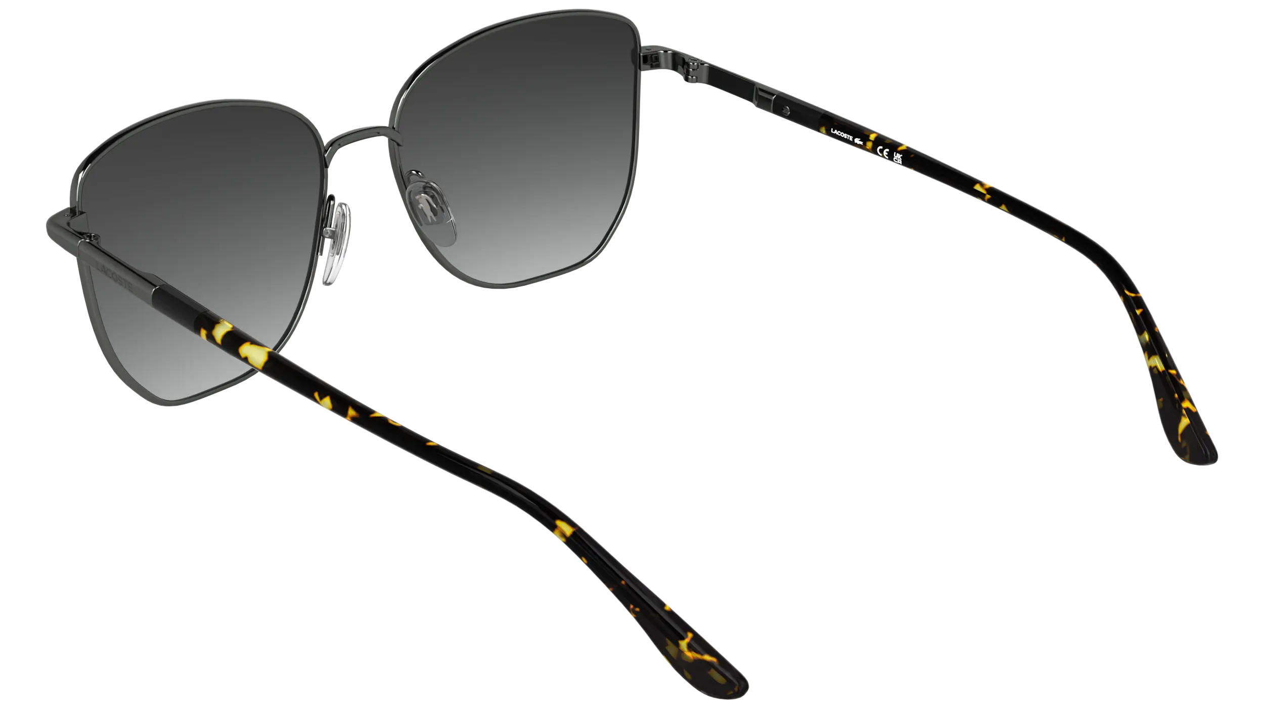 Lacoste L276S 039 Occhiali da sole Metallo Canna di fucile Pilot Normale - immagine 4