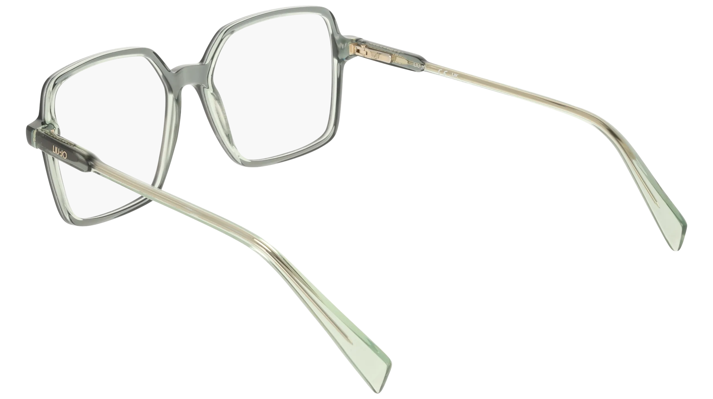 Liu Jo LJ2829 235 Montature da vista Acetato Verde Squadrata Normale - immagine 4