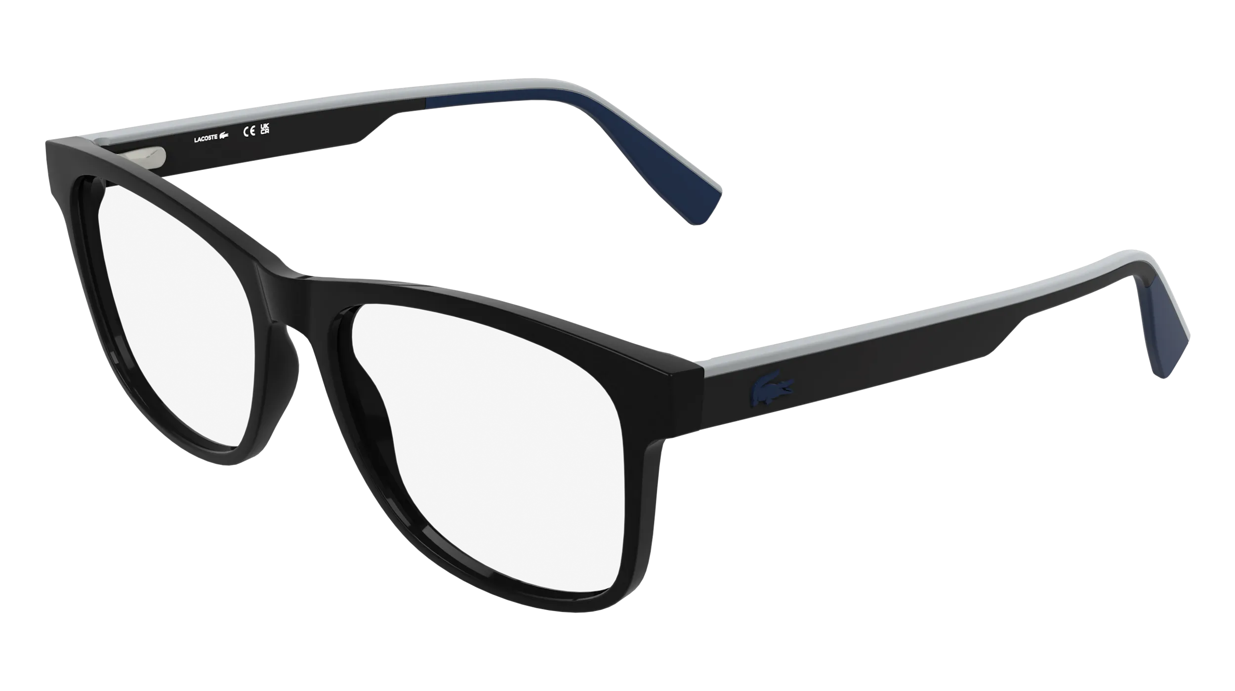 Lacoste L4004 001 Montature da vista Bio-iniettato Nero Squadrata Normale - immagine 1
