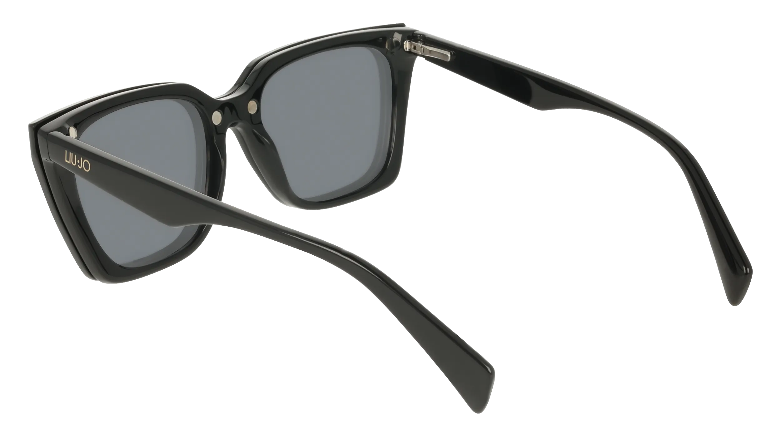 Liu Jo LJ2833MAG-SET 001 Montature da vista Acetato Nero Grigio Squadrata Normale - immagine 4