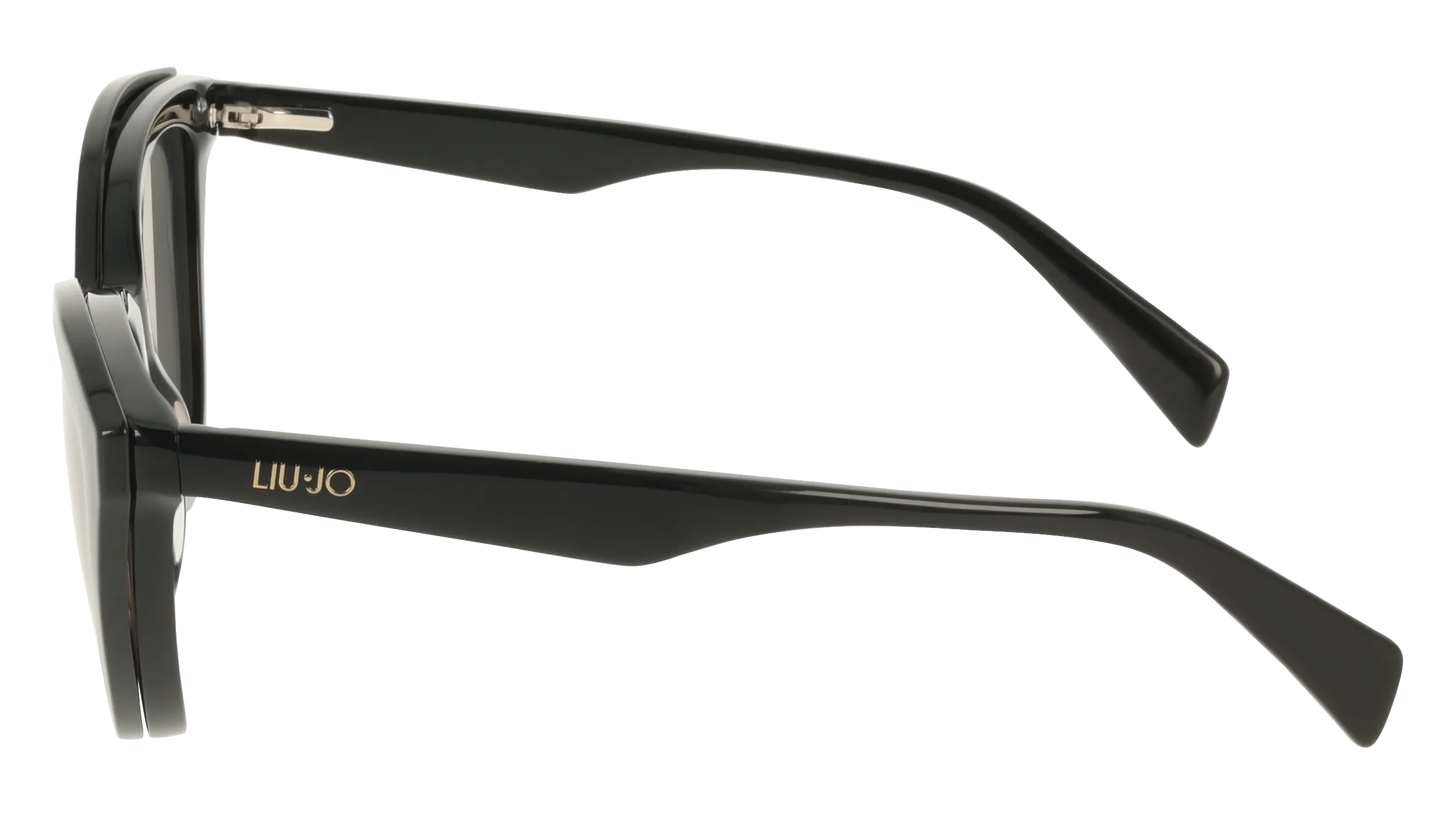 Liu Jo LJ2834MAG-SET 001 Montature da vista Acetato Nero Marrone Cat Eye Normale - immagine 3