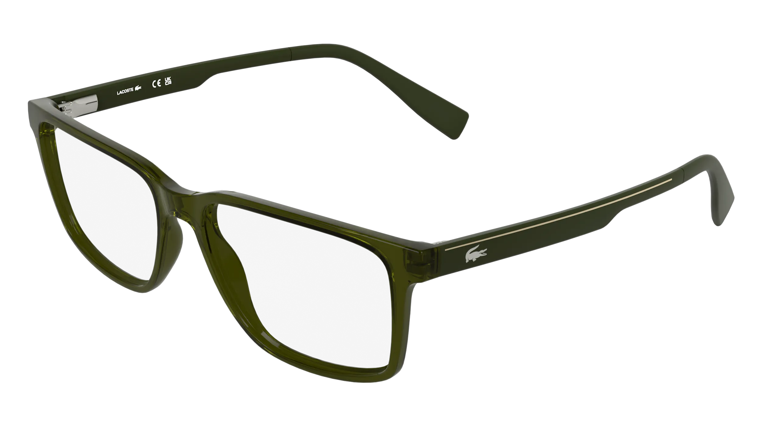 Lacoste L4005 275 Montature da vista Bio-iniettato Verde Squadrata Normale - immagine 1