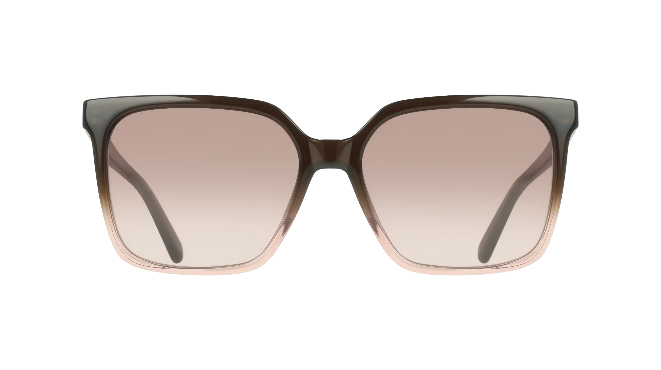 Ferragamo SF2102S 234 Occhiali da sole Acetato Marrone Squadrata Normale - immagine 2