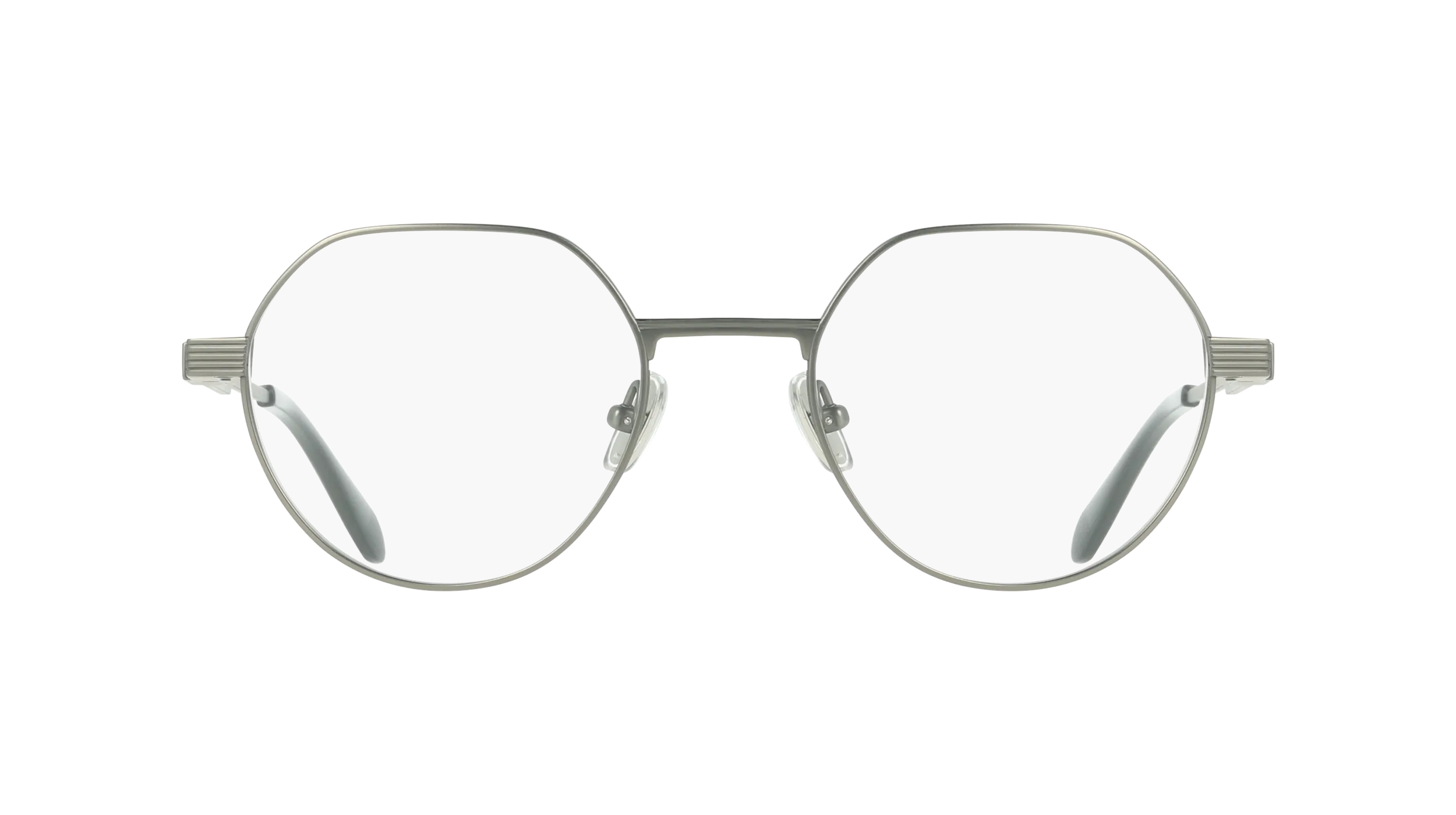 Ferragamo SF2605 071 Montature da vista Titanio Rutenio Squadrata Normale - immagine 2