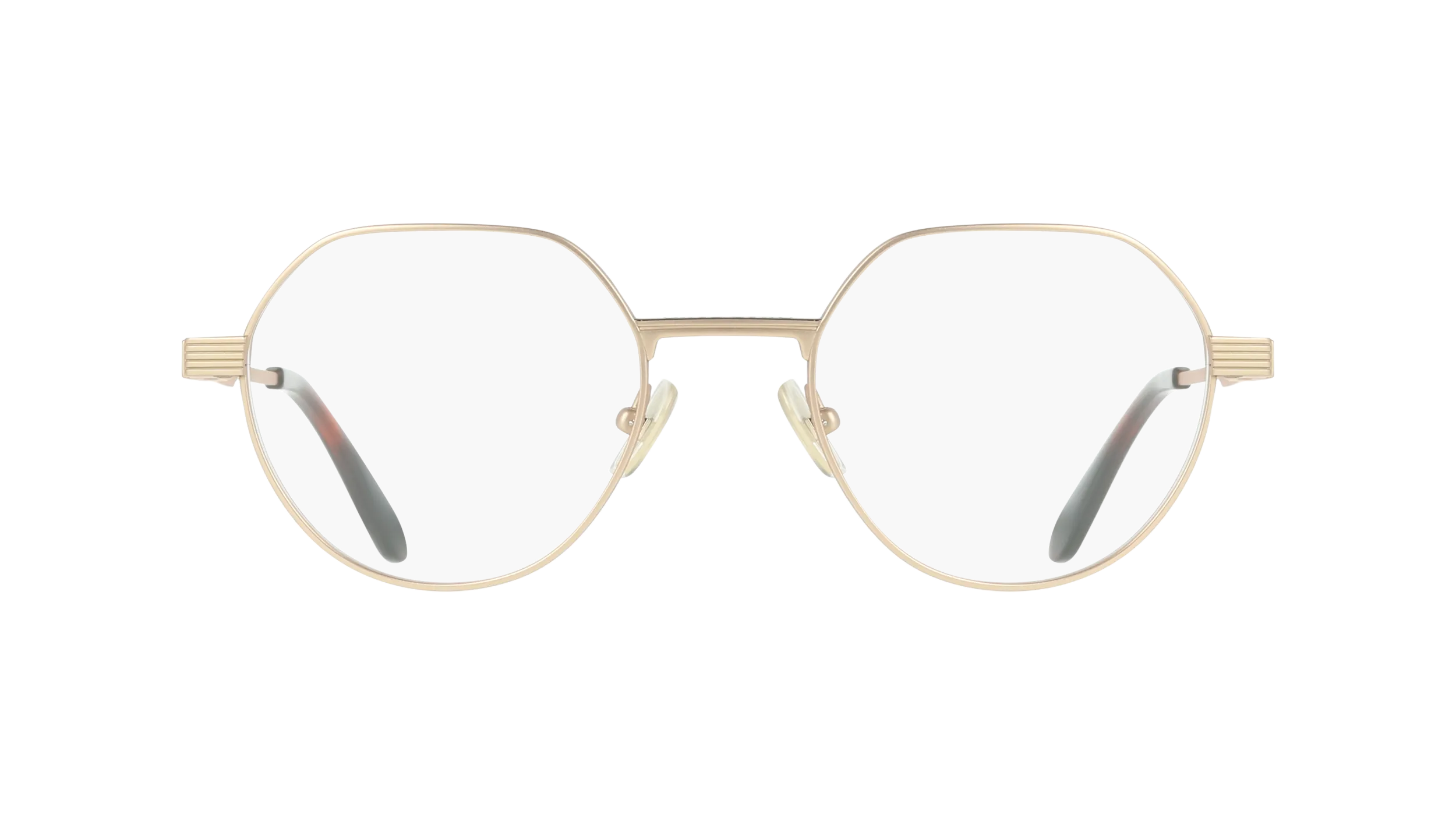 Ferragamo SF2605 711 Montature da vista Titanio Oro Squadrata Normale - immagine 2