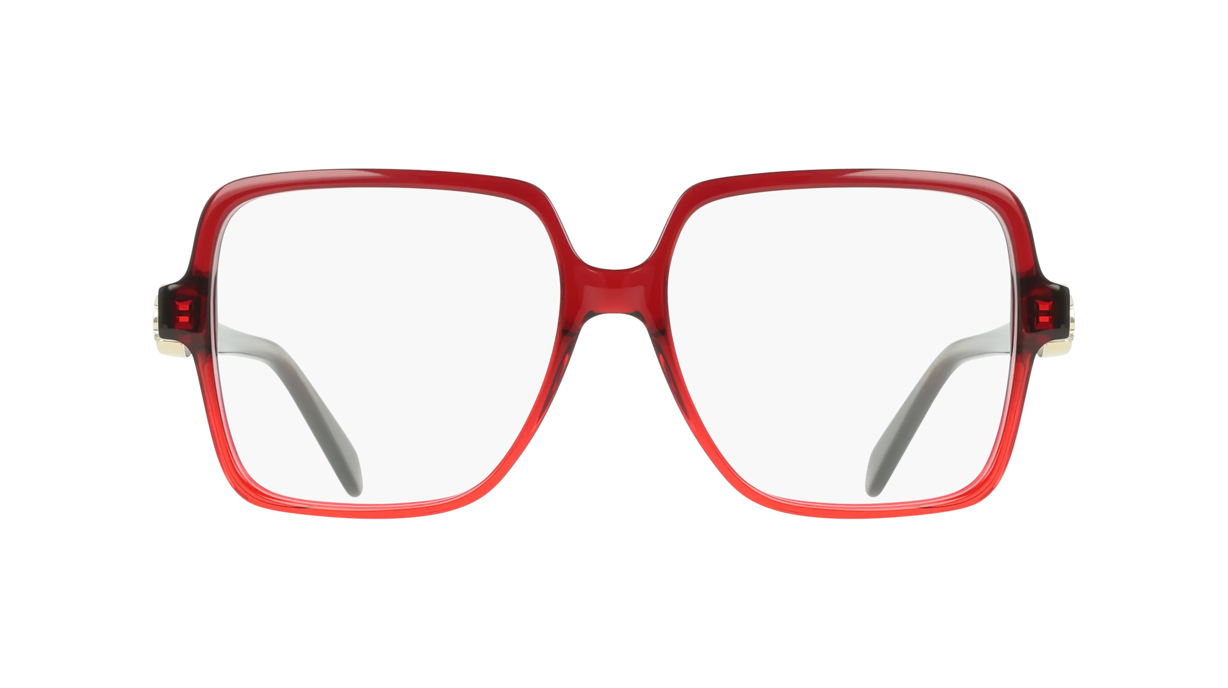Ferragamo SF3058 615 Montature da vista Acetato Rosso Squadrata Normale - immagine 2