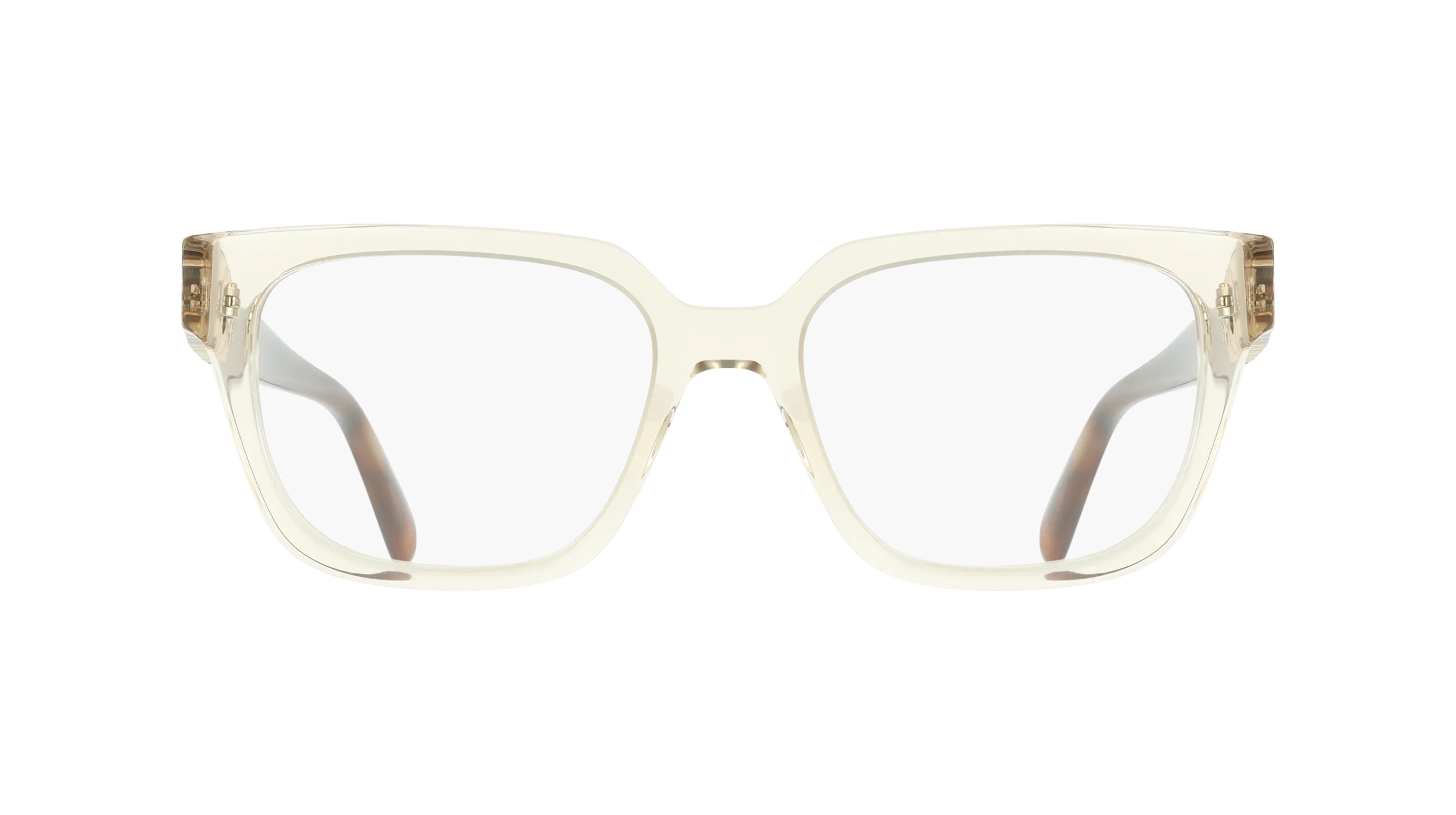Ferragamo SF3056 259 Montature da vista Acetato Beige Squadrata Normale - immagine 2