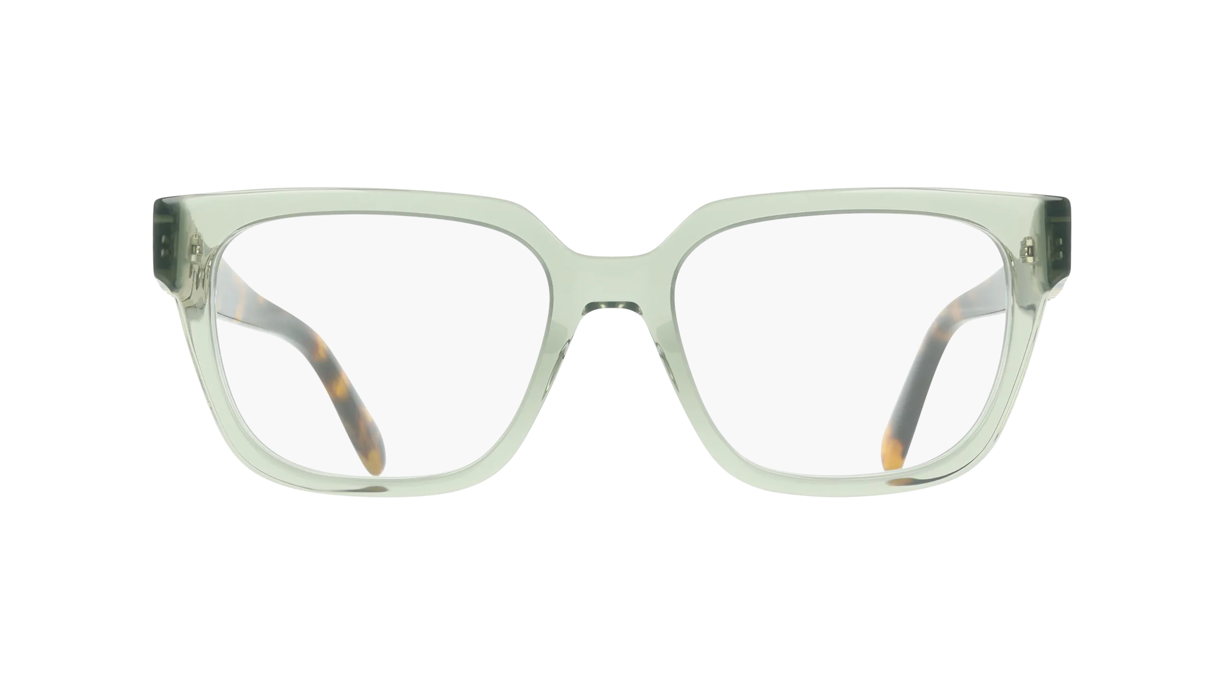 Ferragamo SF3056 313 Montature da vista Acetato Verde Squadrata Normale - immagine 2