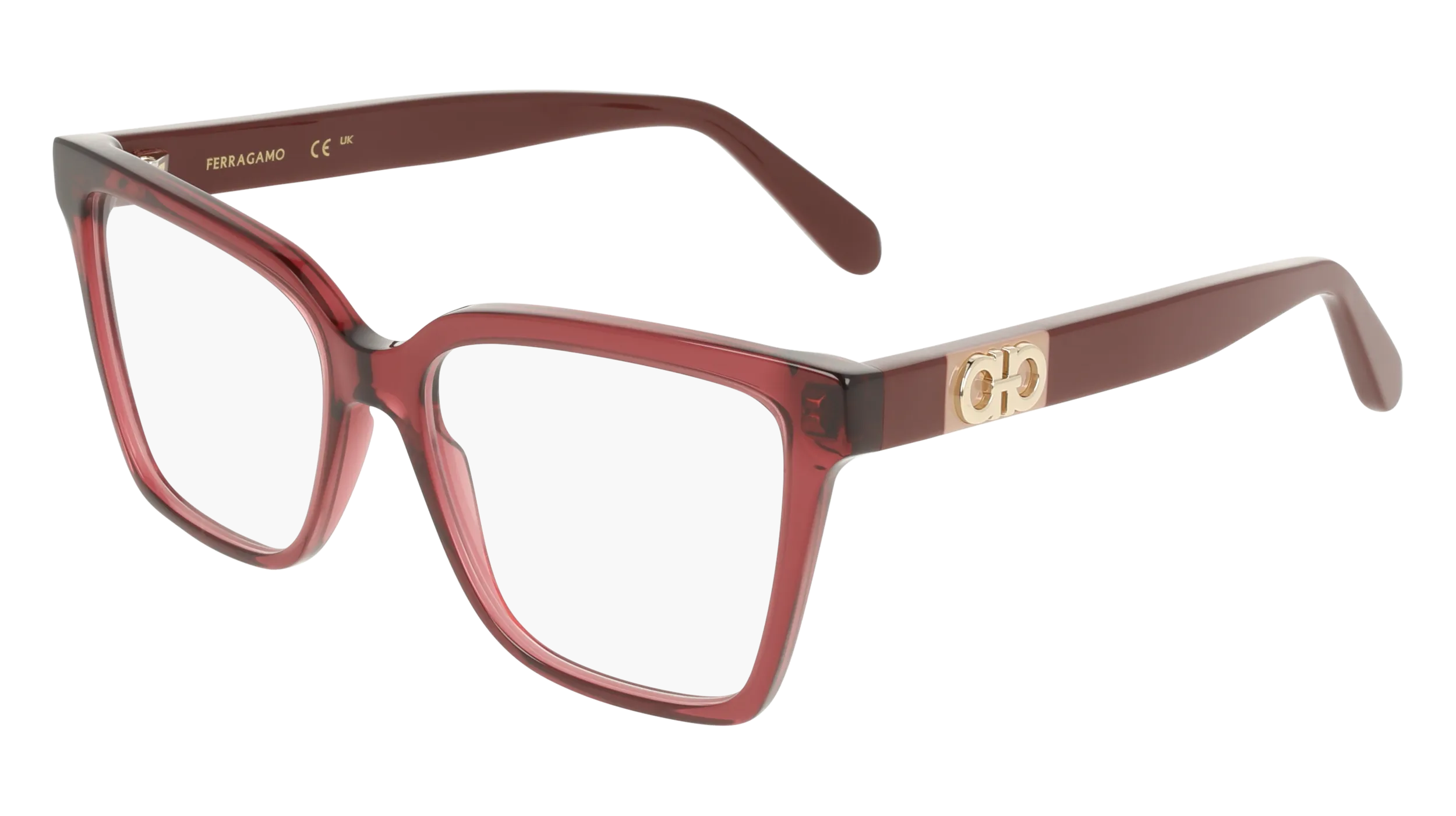 Ferragamo SF3060 655 Montature da vista Acetato Viola Squadrata Normale - immagine 1